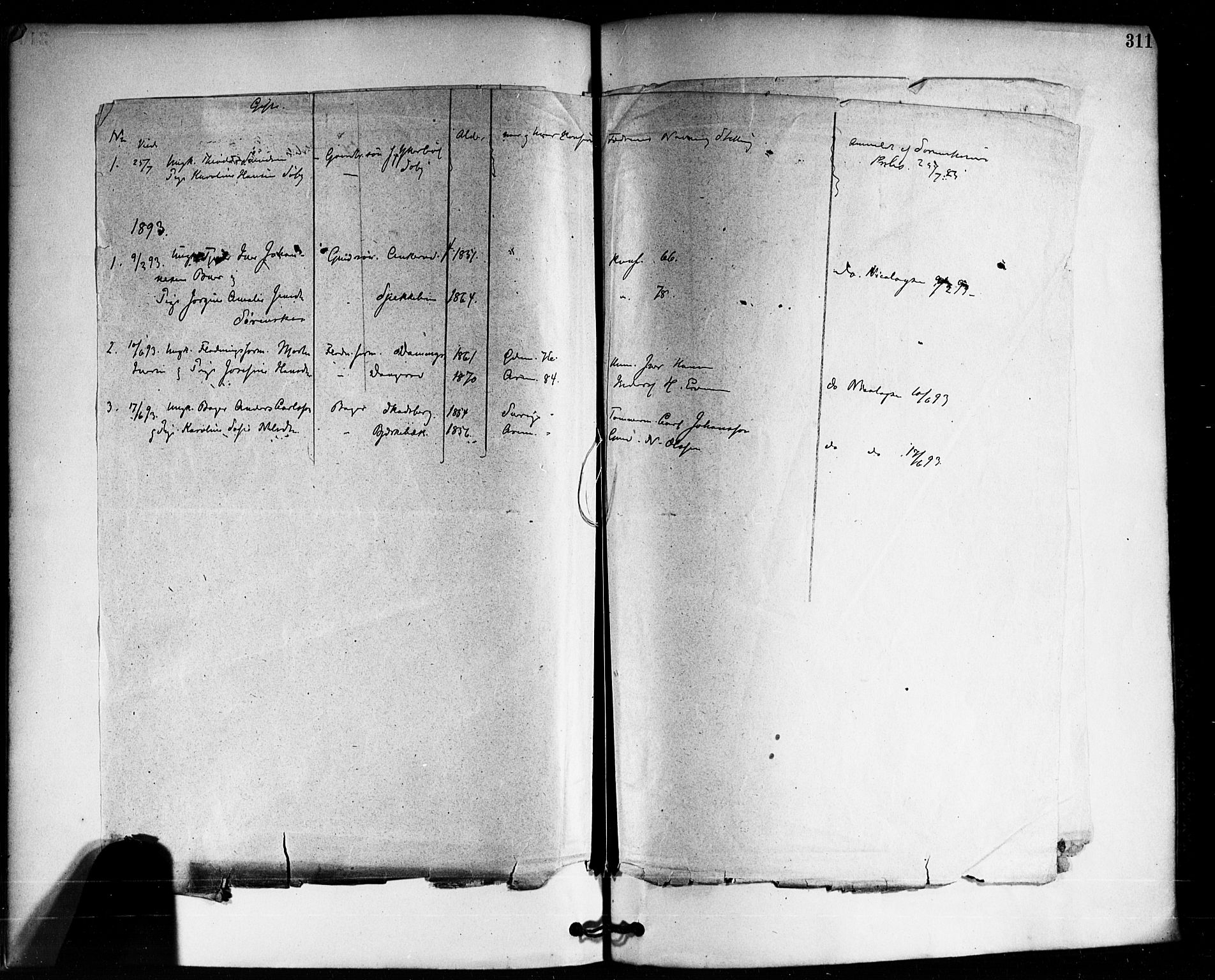 Aremark prestekontor Kirkebøker, SAO/A-10899/F/Fa/L0005: Parish register (official) no. I 5, 1878-1897