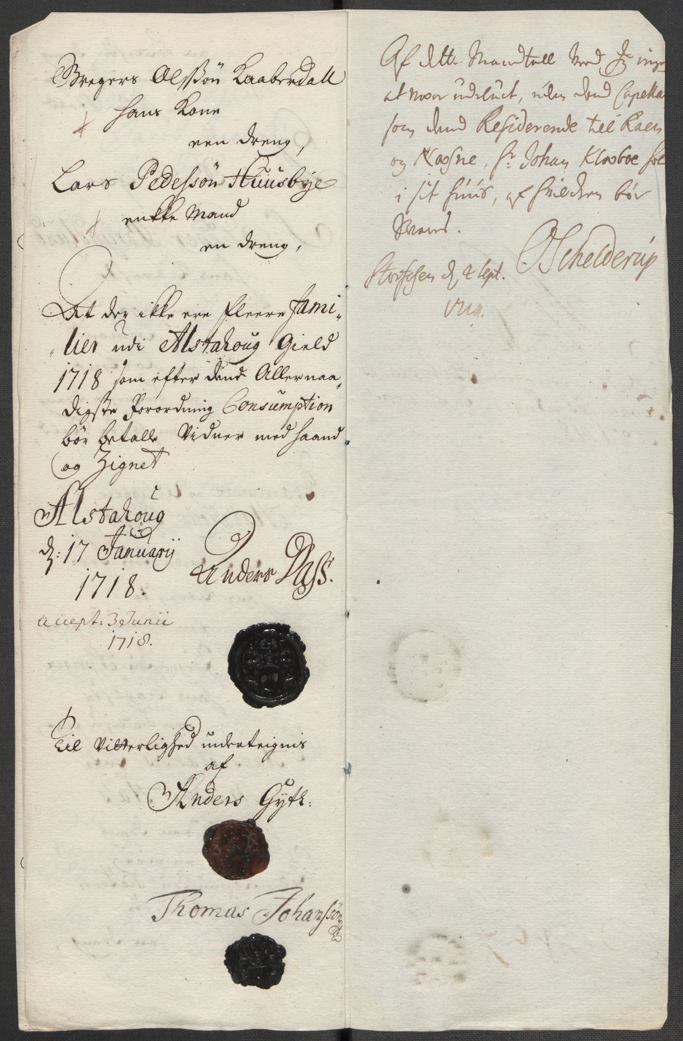 Rentekammeret inntil 1814, Reviderte regnskaper, Fogderegnskap, AV/RA-EA-4092/R65/L4516: Fogderegnskap Helgeland, 1718, p. 124