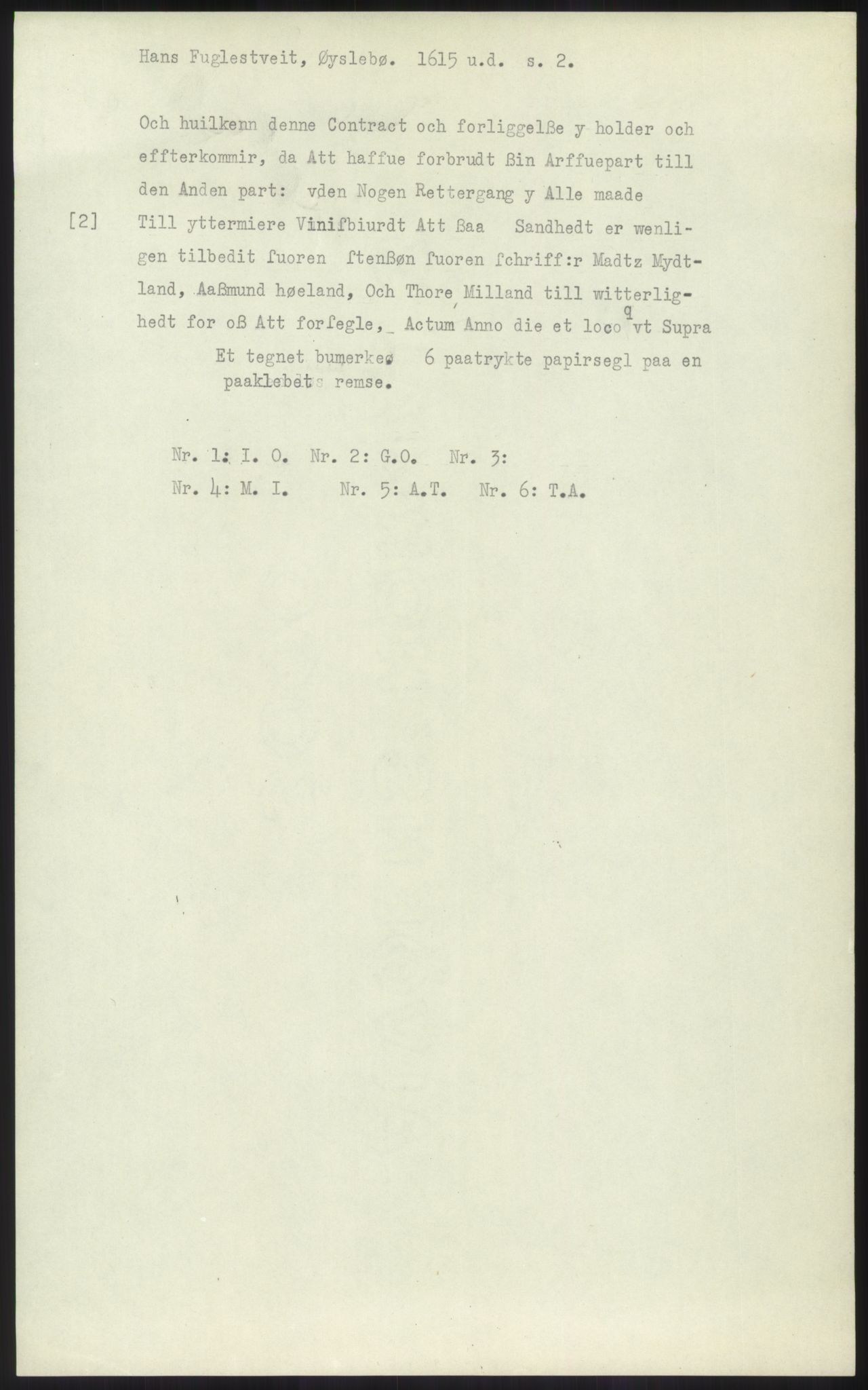 Samlinger til kildeutgivelse, Diplomavskriftsamlingen, AV/RA-EA-4053/H/Ha, p. 1226