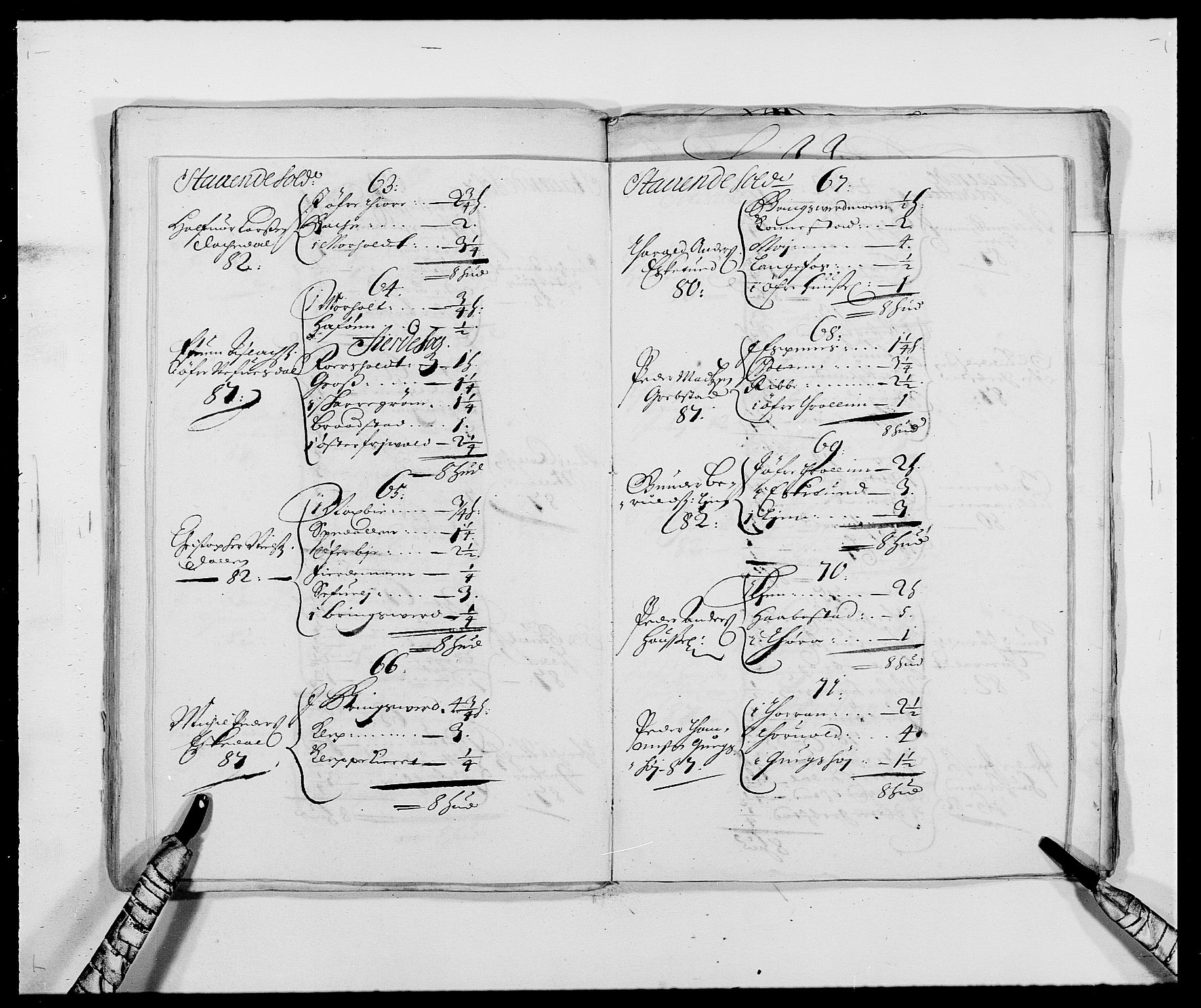 Rentekammeret inntil 1814, Reviderte regnskaper, Fogderegnskap, AV/RA-EA-4092/R39/L2309: Fogderegnskap Nedenes, 1684-1689, p. 39