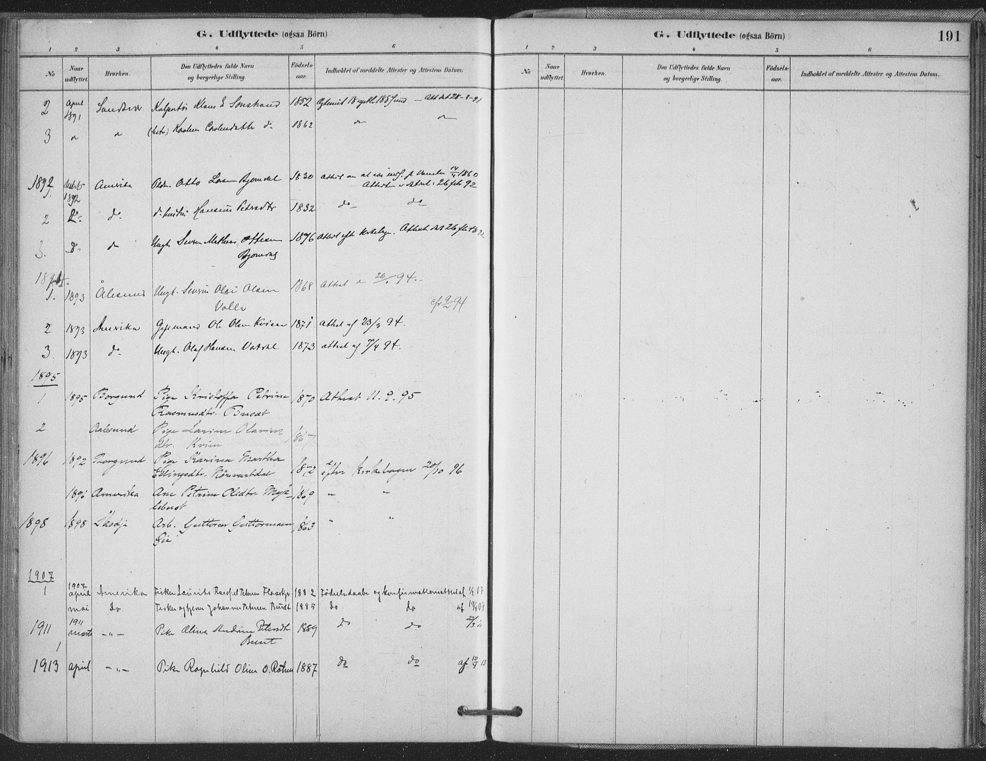 Ministerialprotokoller, klokkerbøker og fødselsregistre - Møre og Romsdal, AV/SAT-A-1454/514/L0199: Parish register (official) no. 514A01, 1878-1912, p. 191