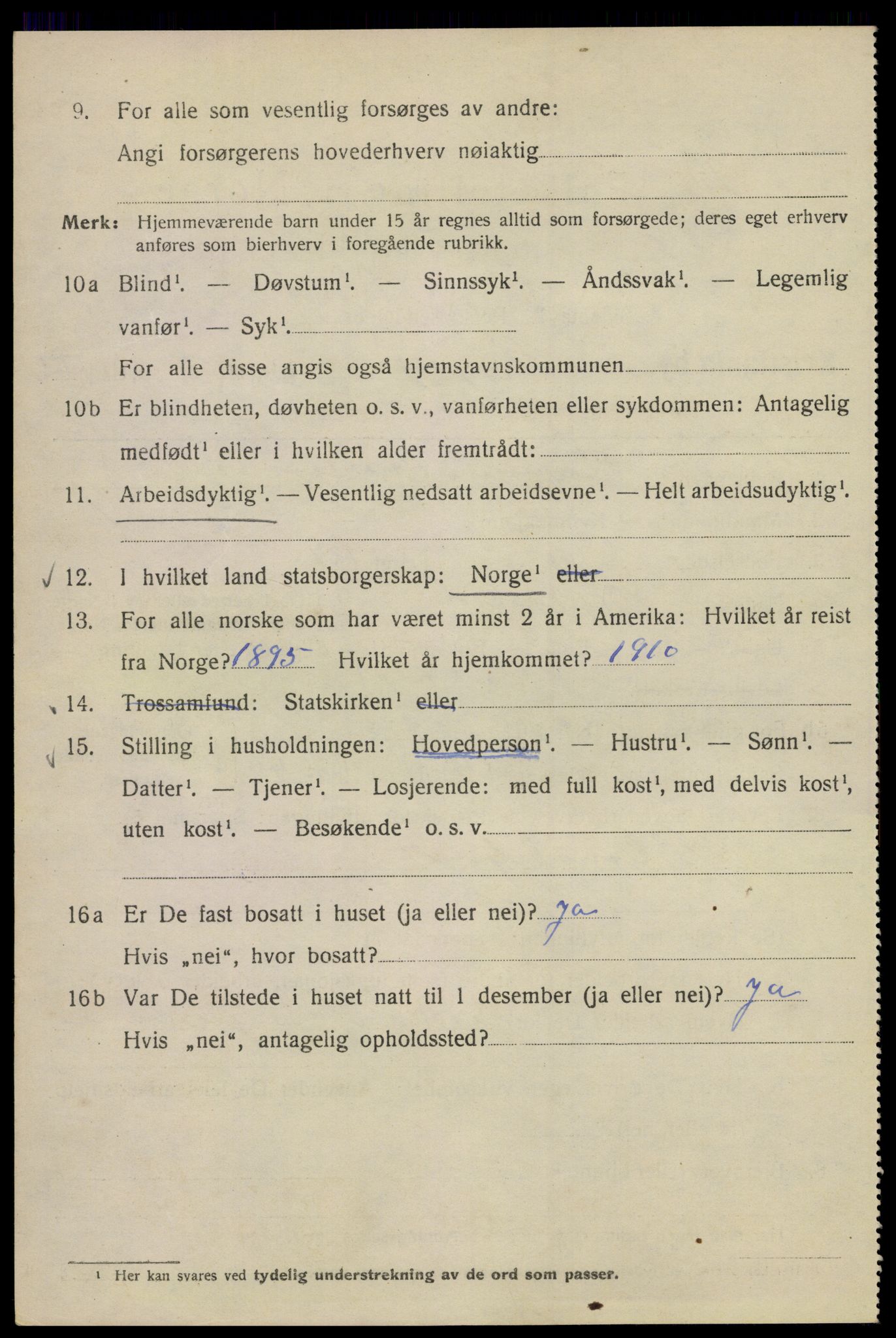 SAO, 1920 census for Kristiania, 1920, p. 512878