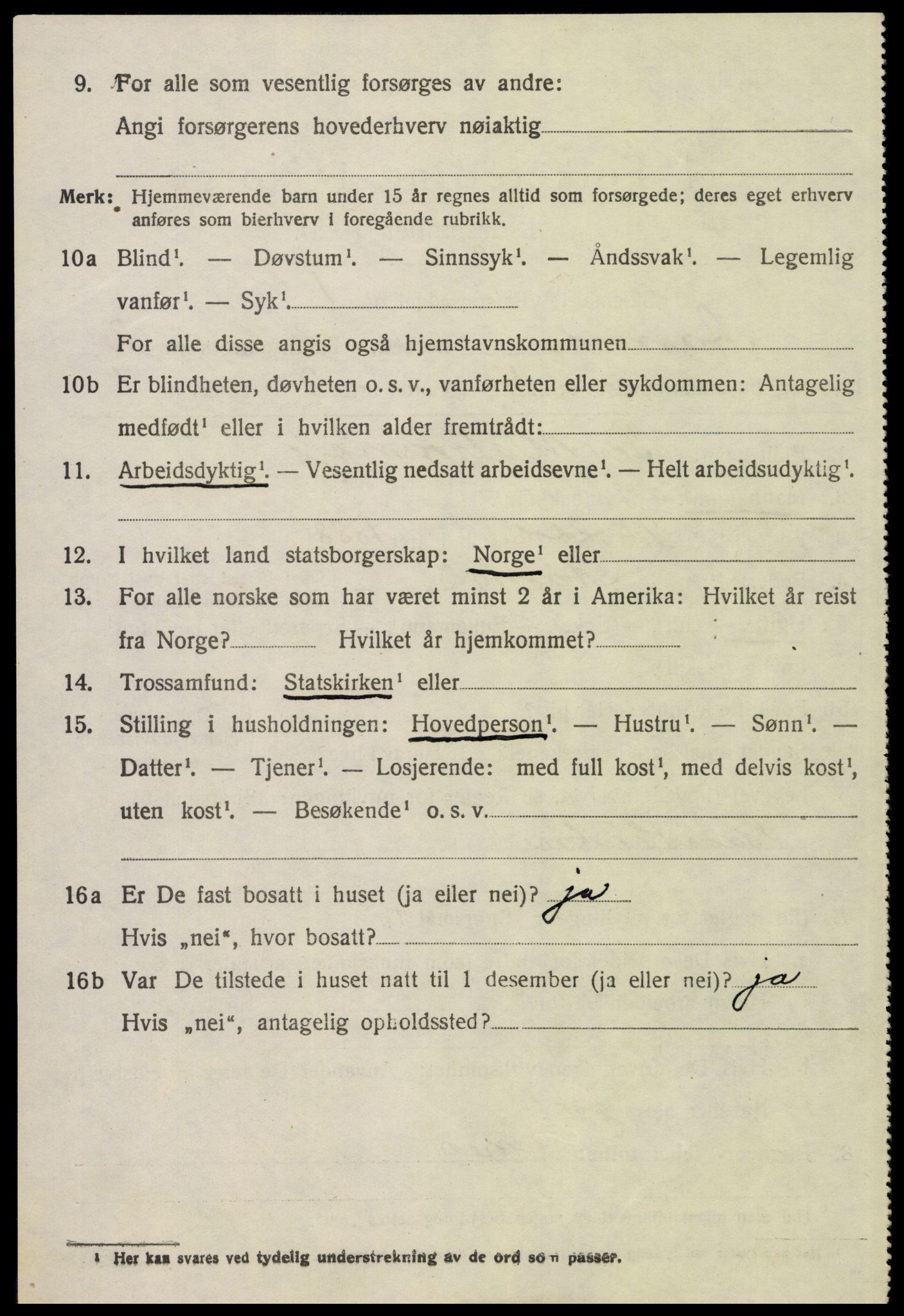 SAH, 1920 census for Åmot, 1920, p. 2090