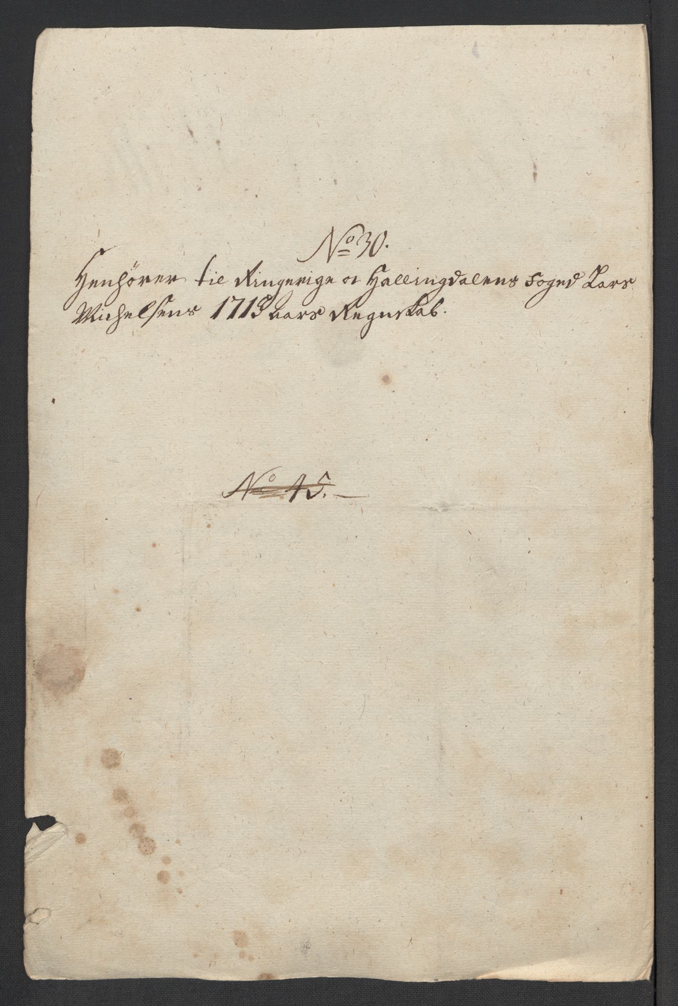 Rentekammeret inntil 1814, Reviderte regnskaper, Fogderegnskap, RA/EA-4092/R23/L1473: Fogderegnskap Ringerike og Hallingdal, 1715, p. 272
