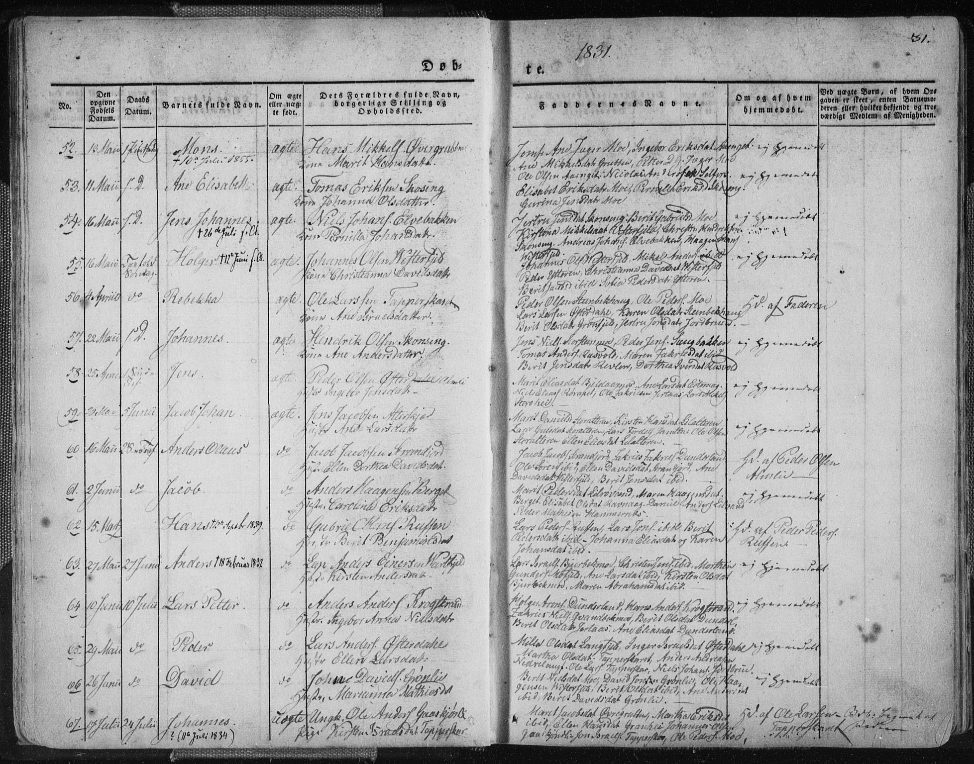 Ministerialprotokoller, klokkerbøker og fødselsregistre - Nordland, AV/SAT-A-1459/827/L0390: Parish register (official) no. 827A02, 1826-1841, p. 31