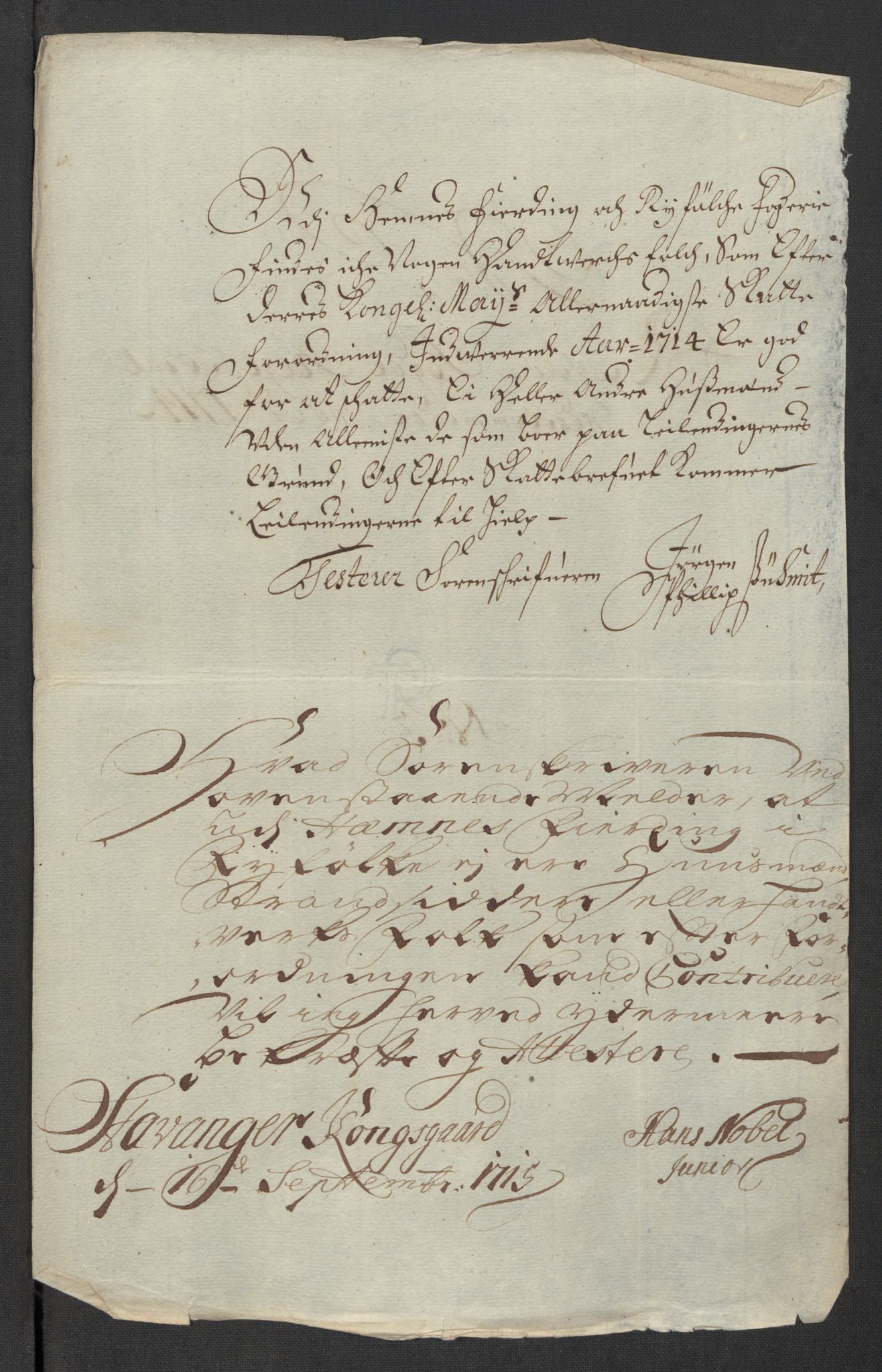 Rentekammeret inntil 1814, Reviderte regnskaper, Fogderegnskap, RA/EA-4092/R47/L2867: Fogderegnskap Ryfylke, 1714, p. 84