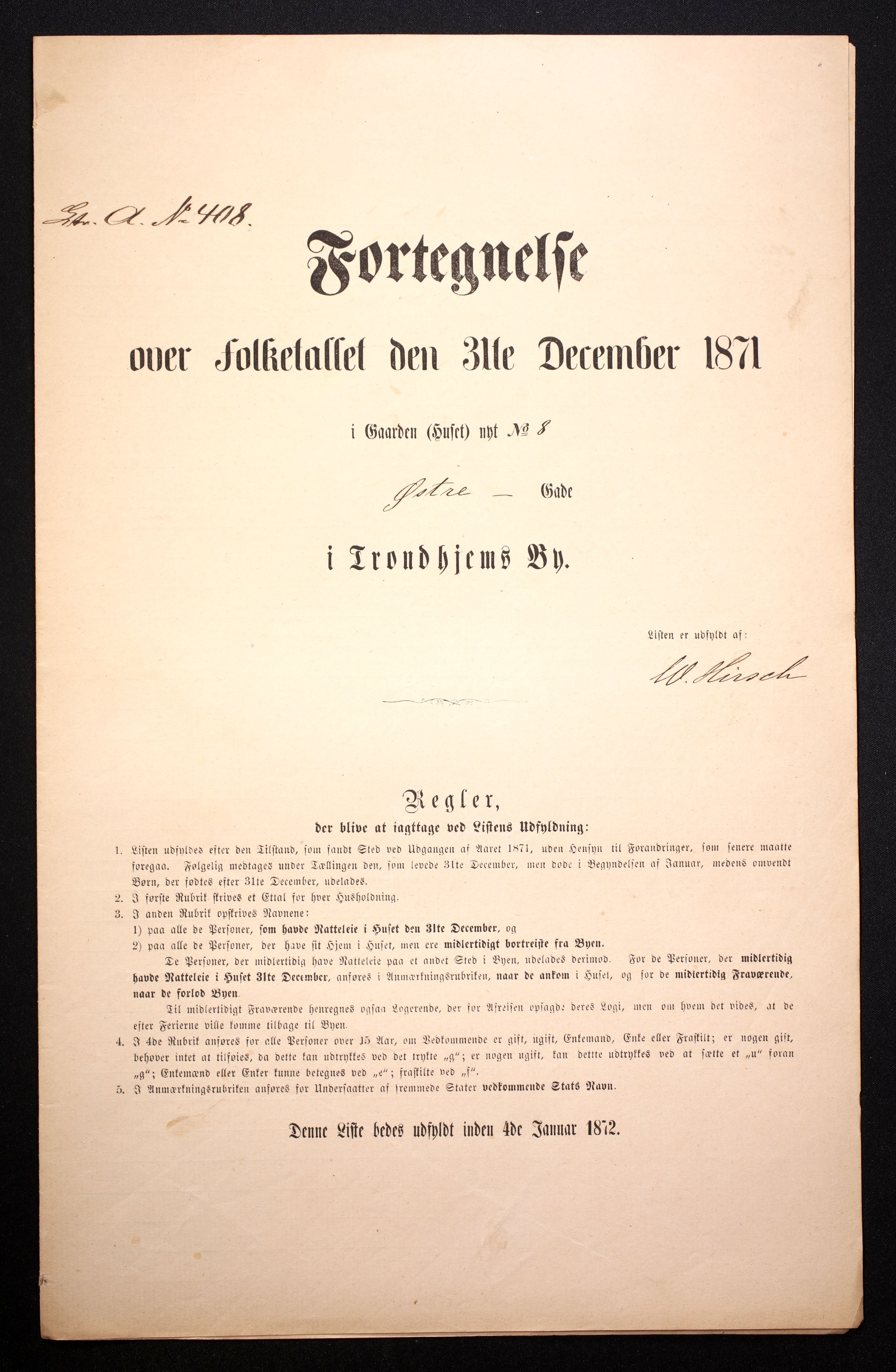 RA, 1871 census for 1601 Trondheim, 1870-1871, p. 278