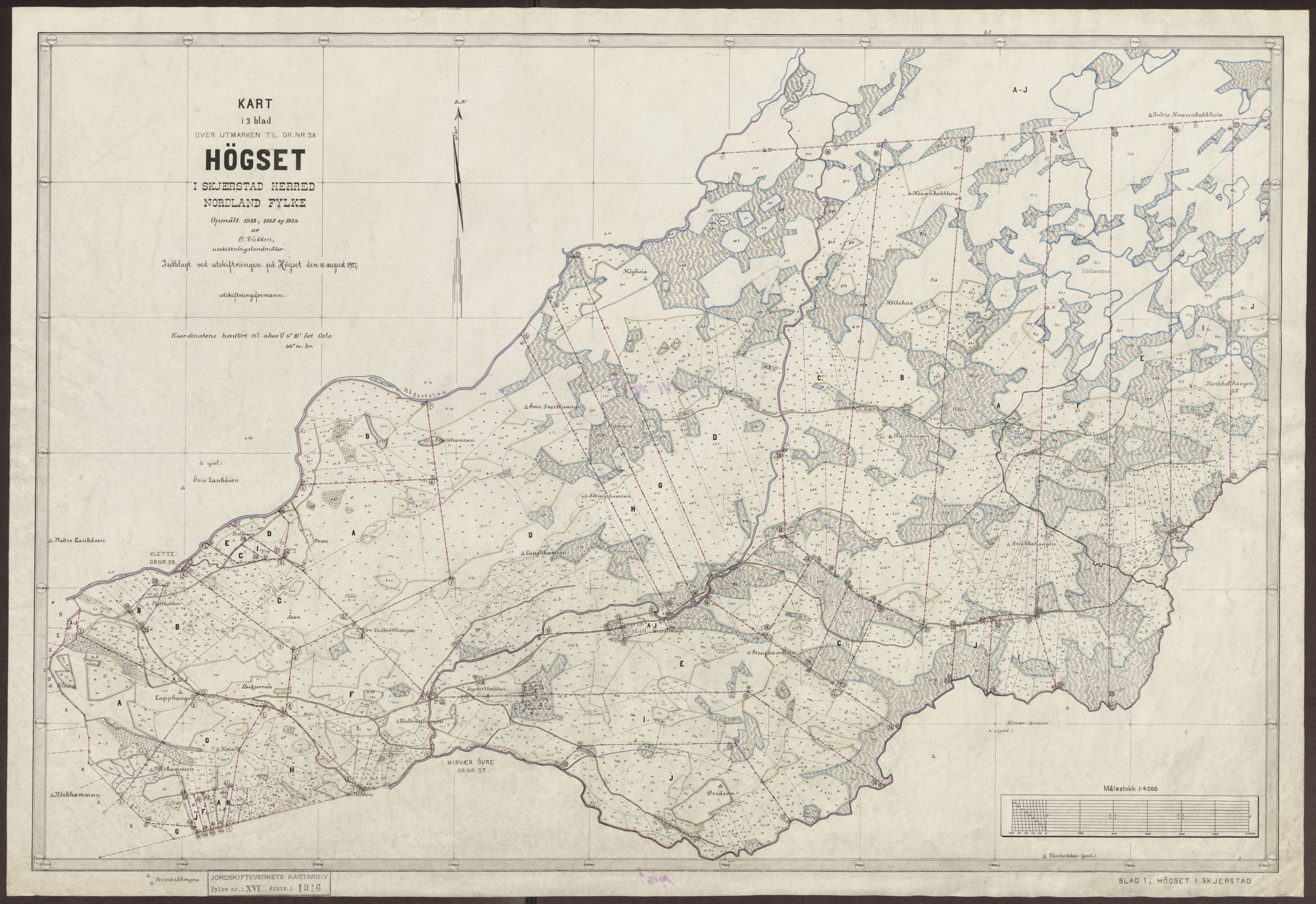 Jordskifteverkets kartarkiv, AV/RA-S-3929/T, 1859-1988, p. 2316