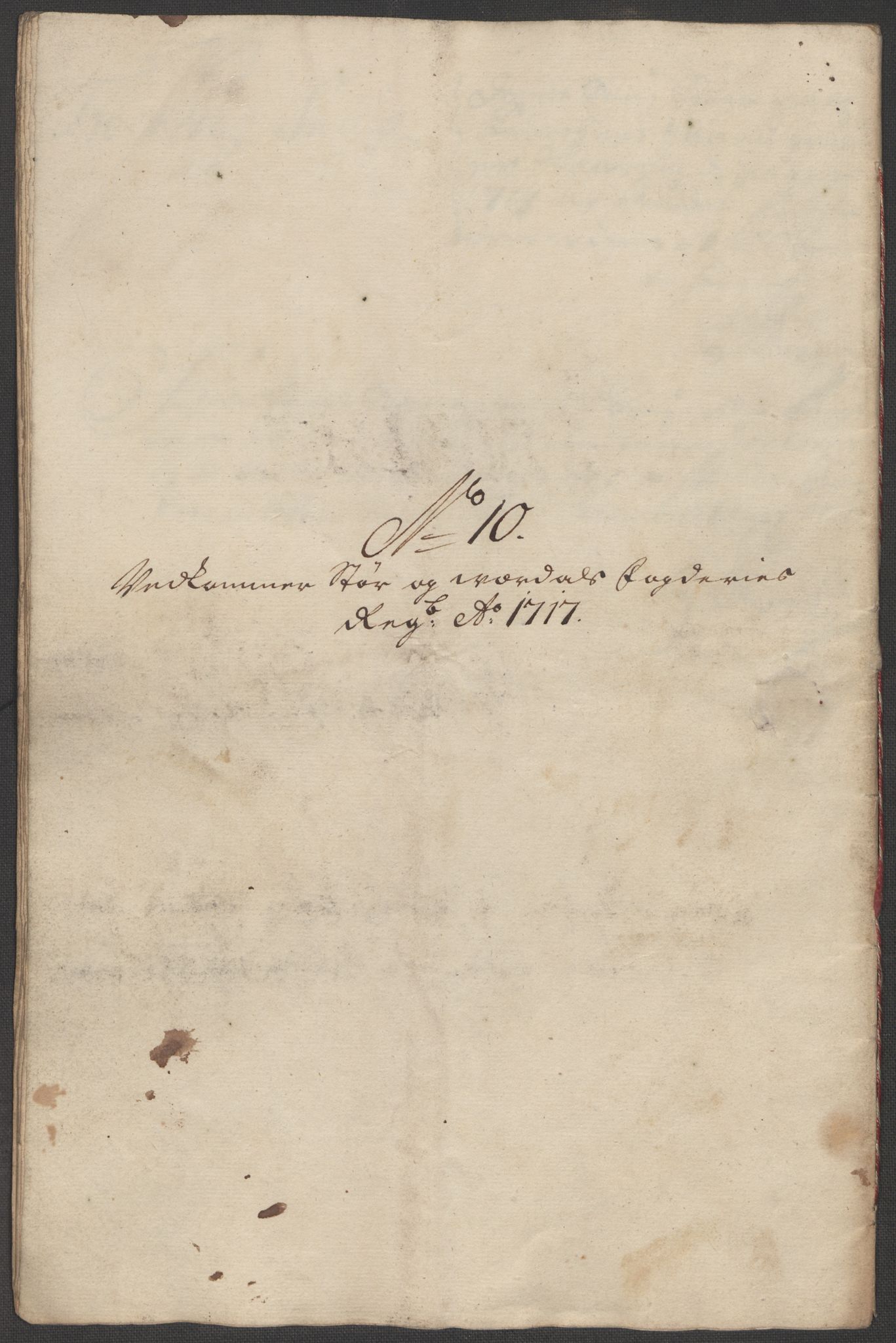 Rentekammeret inntil 1814, Reviderte regnskaper, Fogderegnskap, RA/EA-4092/R62/L4207: Fogderegnskap Stjørdal og Verdal, 1717, p. 156
