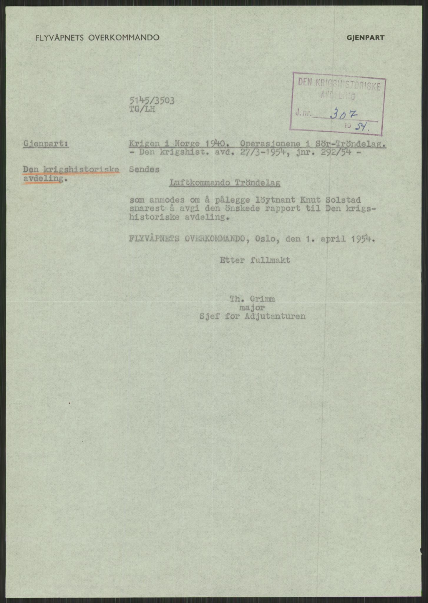 Forsvaret, Forsvarets krigshistoriske avdeling, AV/RA-RAFA-2017/Y/Yb/L0111: II-C-11-504-506  -  5. Divisjon., 1940-1948, p. 901
