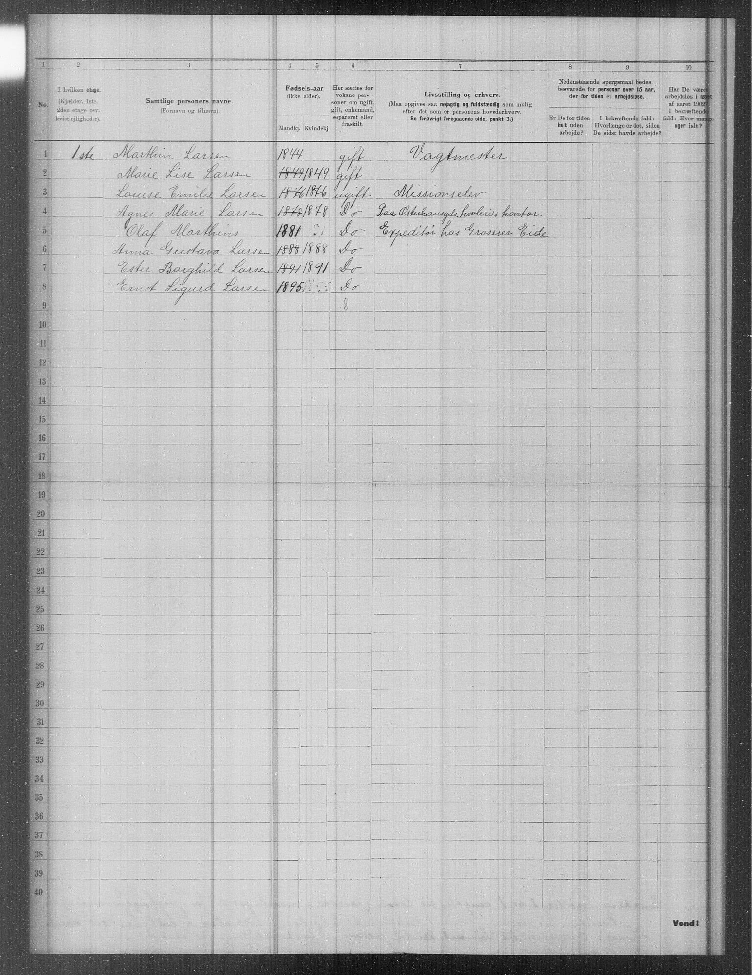 OBA, Municipal Census 1902 for Kristiania, 1902, p. 12938