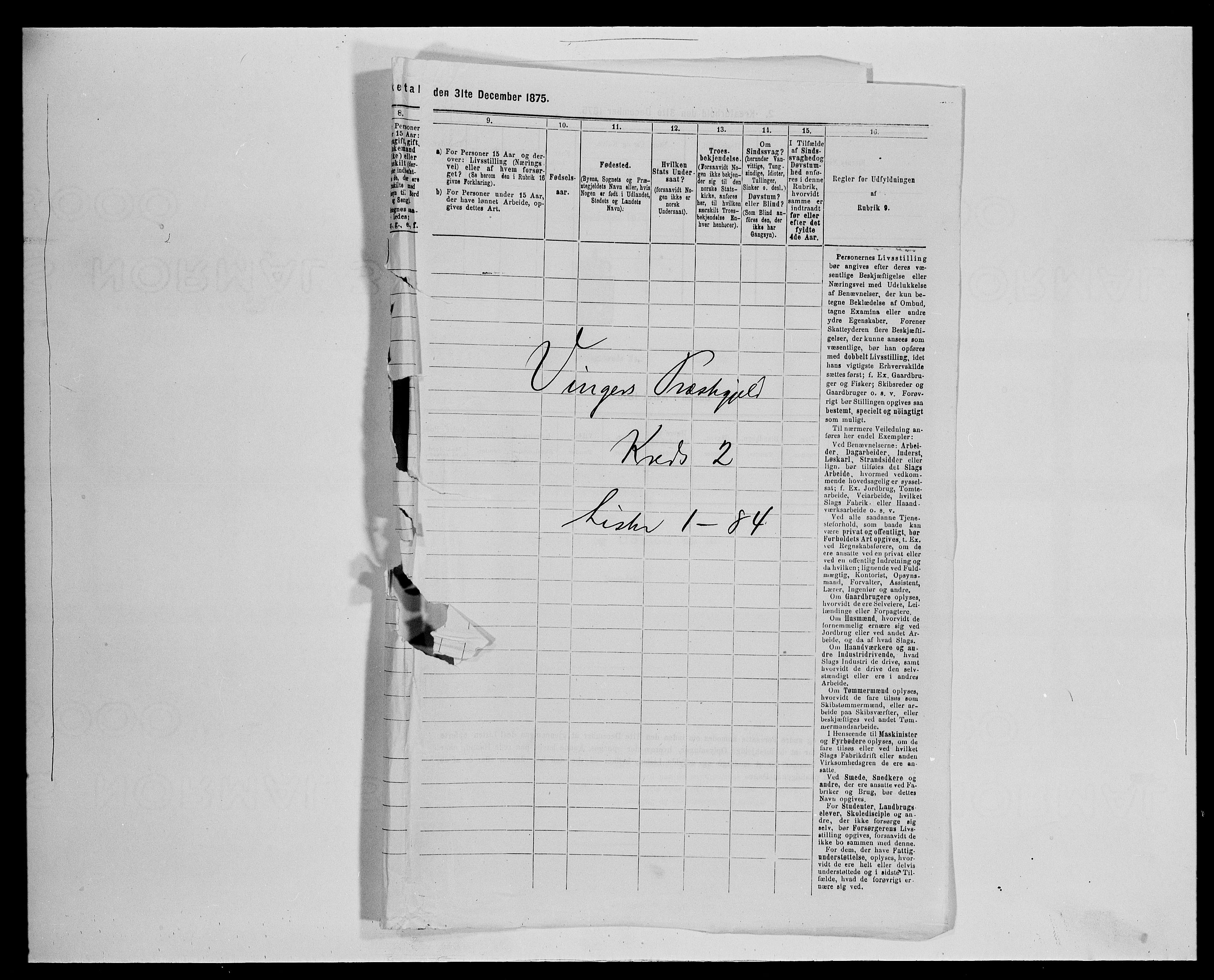 SAH, 1875 census for 0421L Vinger/Vinger og Austmarka, 1875, p. 216