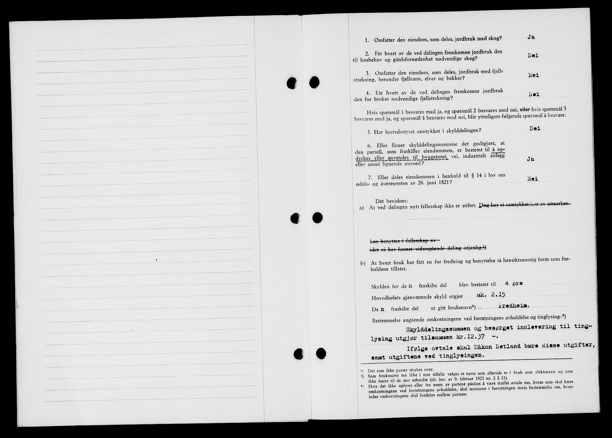 Flekkefjord sorenskriveri, SAK/1221-0001/G/Gb/Gba/L0057: Mortgage book no. A-5, 1941-1942, Diary no: : 692/1942