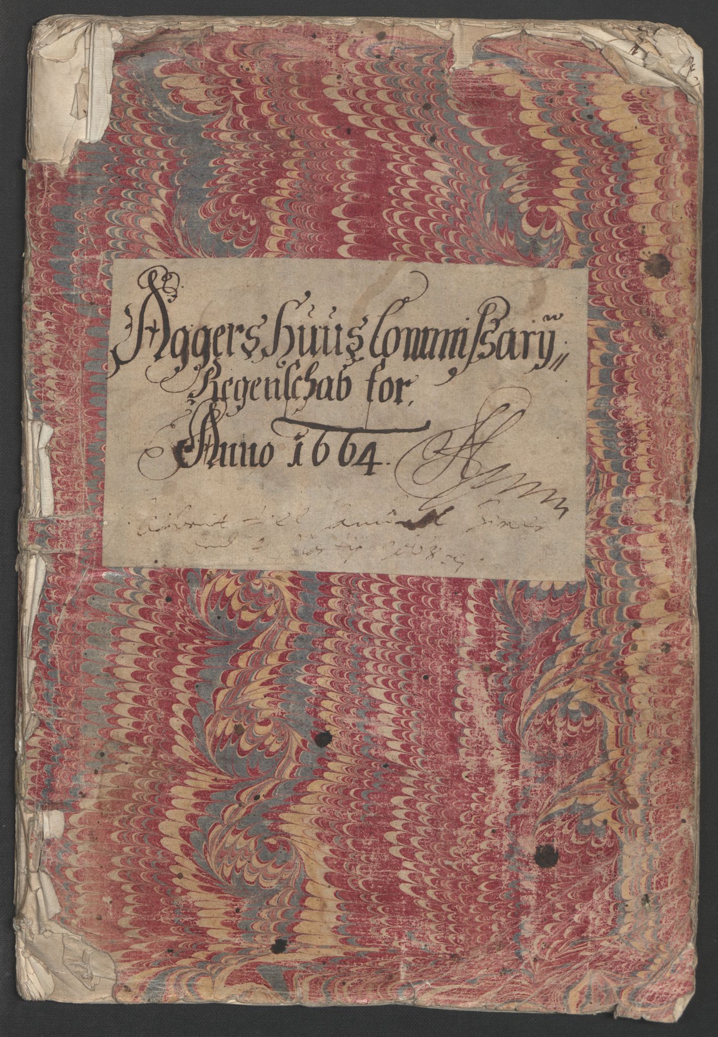 Rentekammeret inntil 1814, Reviderte regnskaper, Stiftamtstueregnskaper, Landkommissariatet på Akershus og Akershus stiftamt, AV/RA-EA-5869/R/Ra/L0019: Landkommissariatet på Akershus, 1663-1664