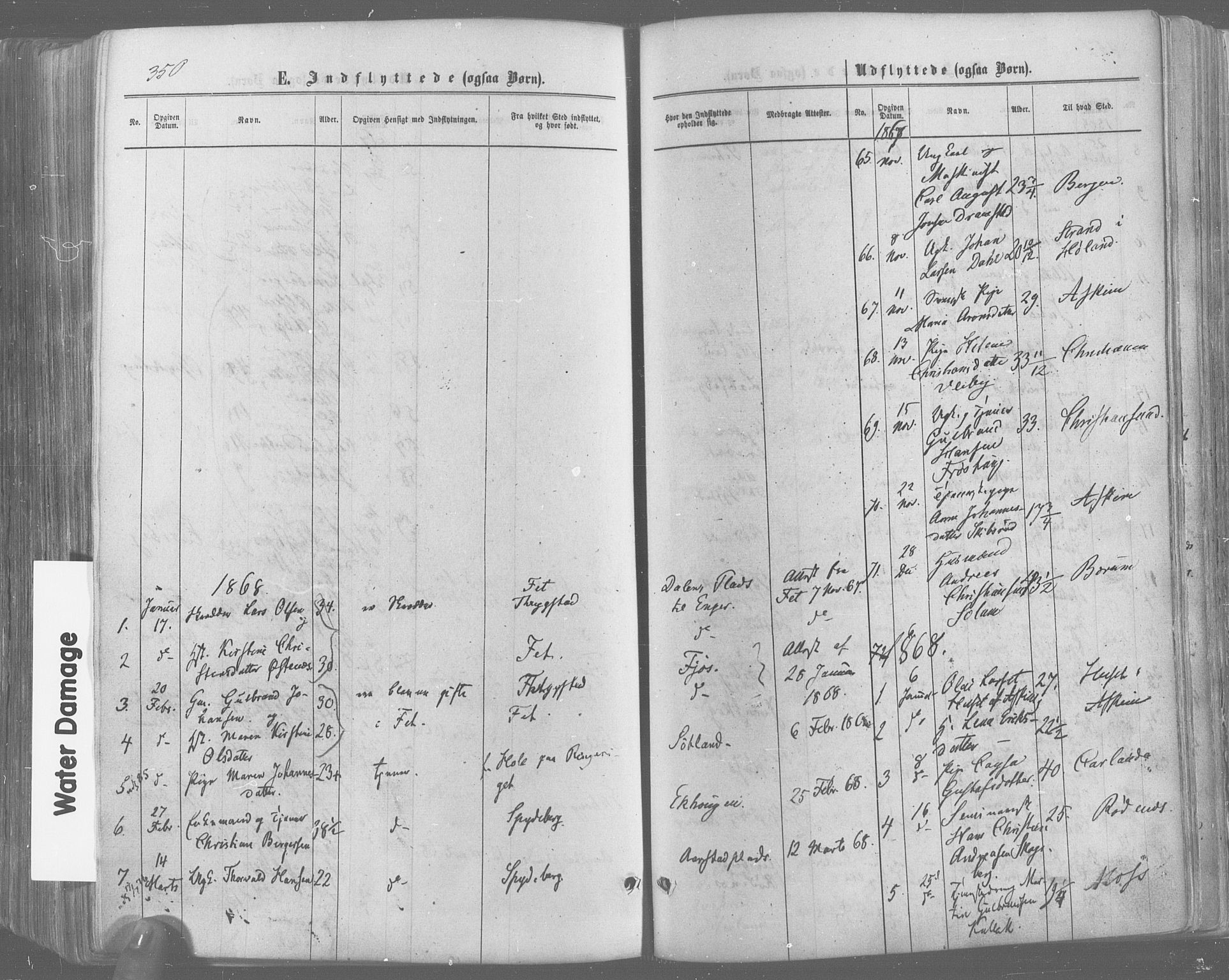 Trøgstad prestekontor Kirkebøker, SAO/A-10925/F/Fa/L0009: Parish register (official) no. I 9, 1865-1877, p. 350