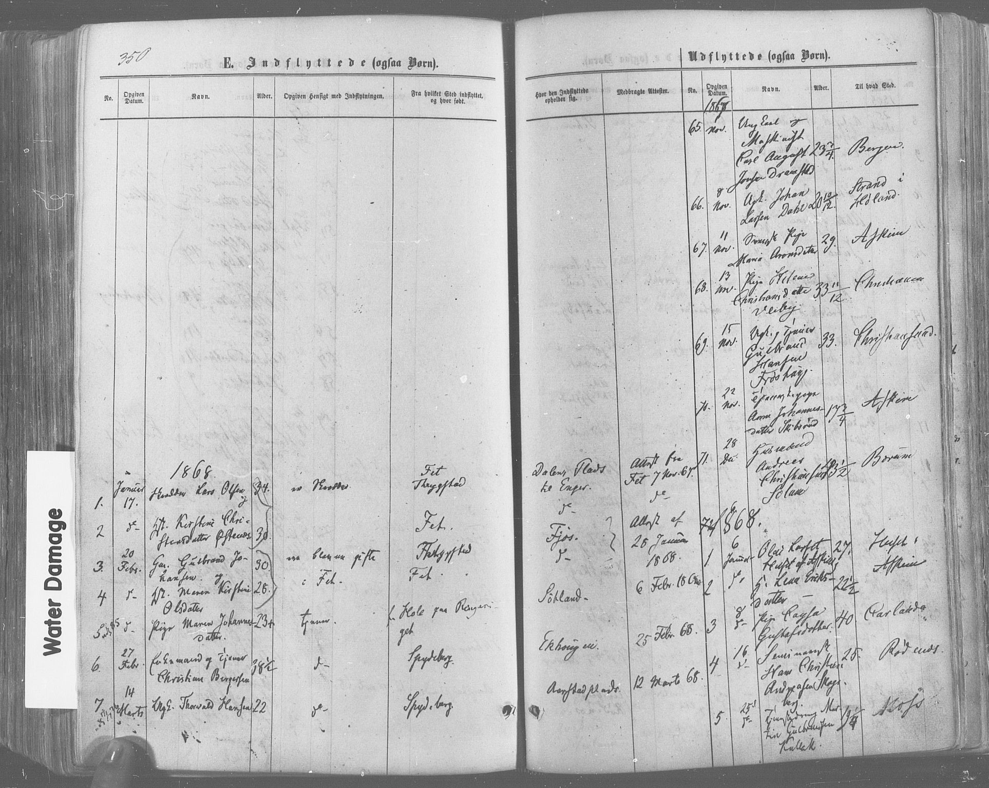 Trøgstad prestekontor Kirkebøker, AV/SAO-A-10925/F/Fa/L0009: Parish register (official) no. I 9, 1865-1877, p. 350