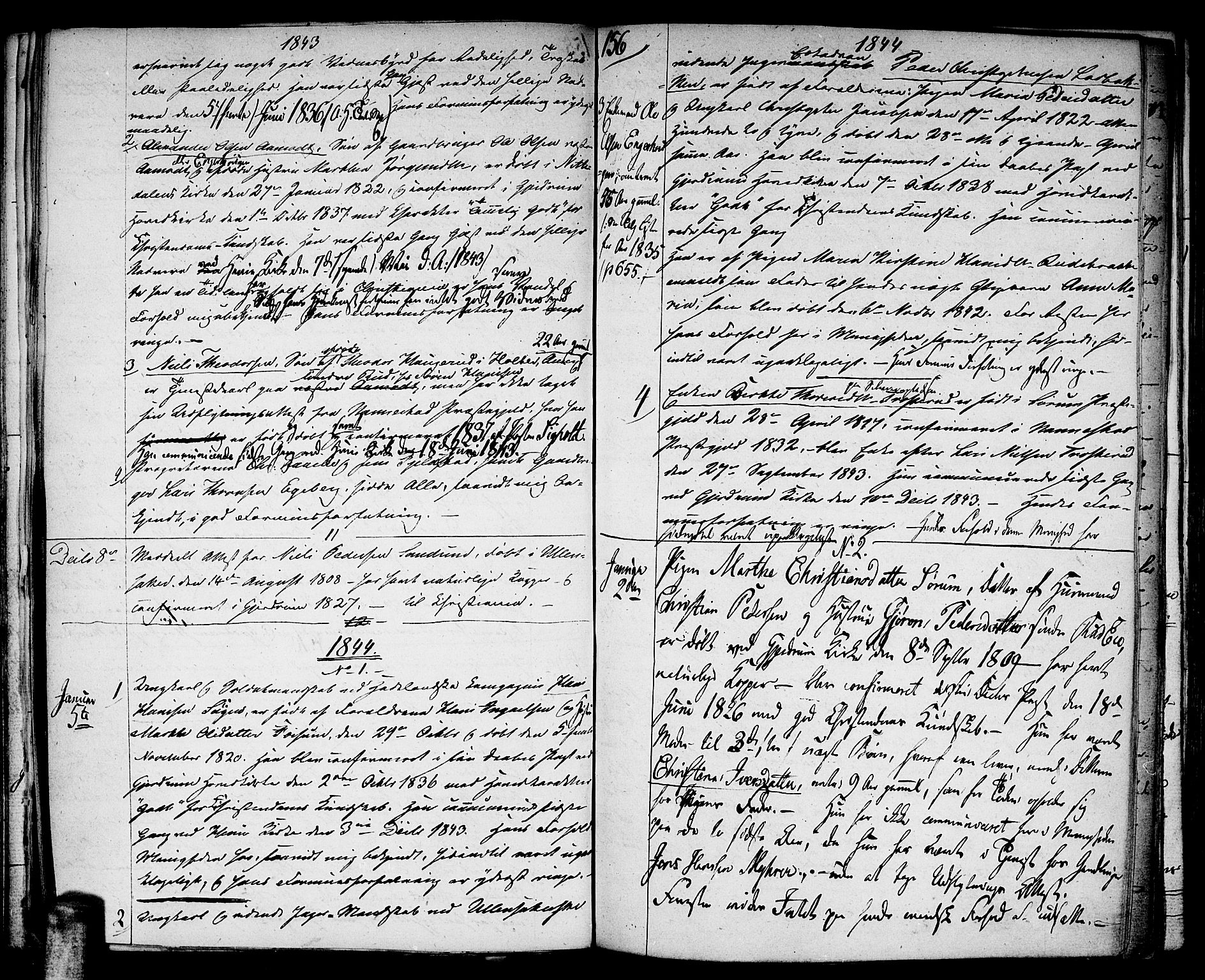 Gjerdrum prestekontor Kirkebøker, SAO/A-10412b/F/Fa/L0003: Parish register (official) no. I 3, 1798-1815, p. 156