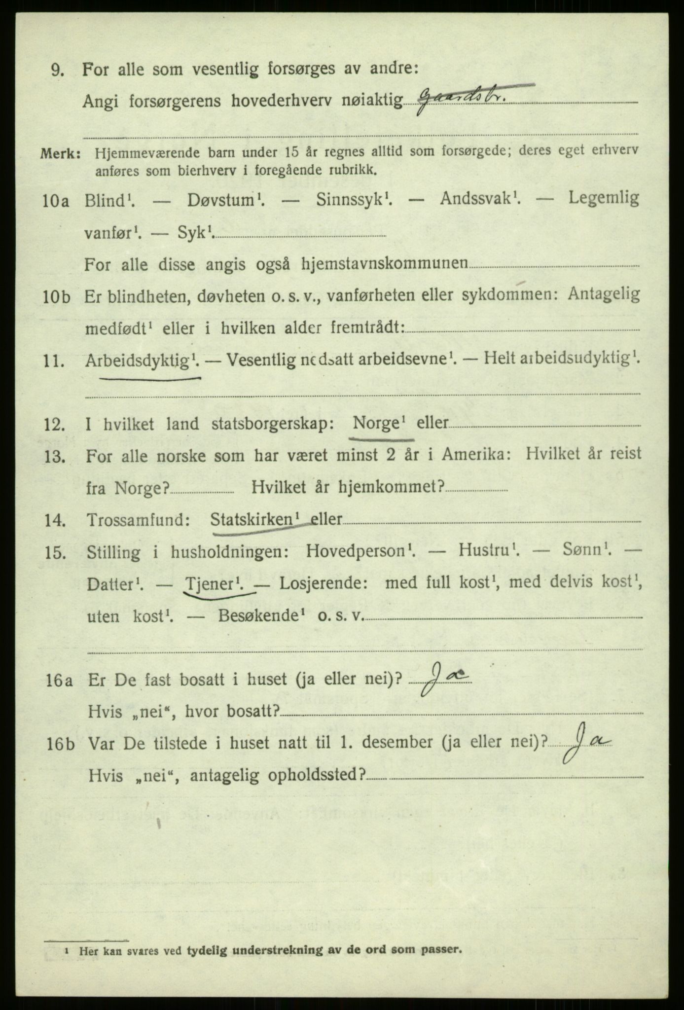 SAB, 1920 census for Luster, 1920, p. 5771