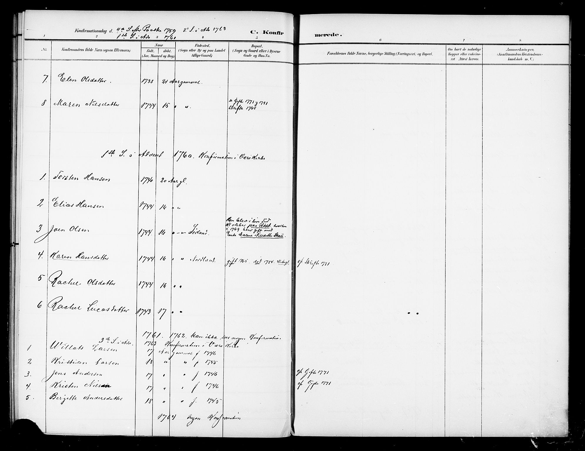 Ministerialprotokoller, klokkerbøker og fødselsregistre - Nordland, AV/SAT-A-1459/807/L0127: Parish register transcript no. 807D01, 1752-1788