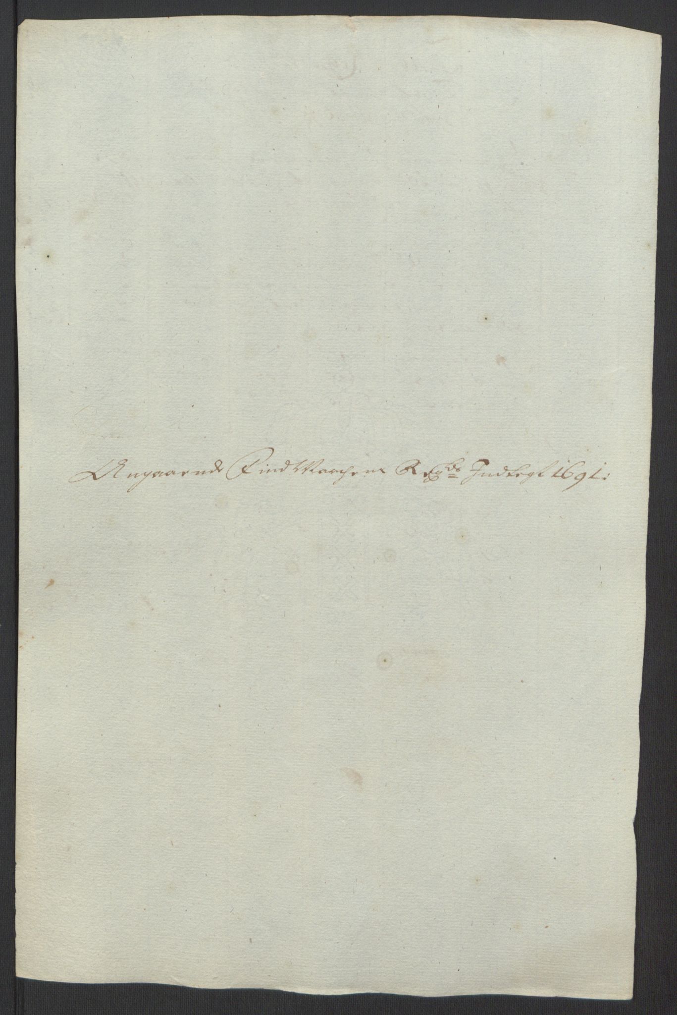 Rentekammeret inntil 1814, Reviderte regnskaper, Fogderegnskap, AV/RA-EA-4092/R69/L4851: Fogderegnskap Finnmark/Vardøhus, 1691-1700, p. 88