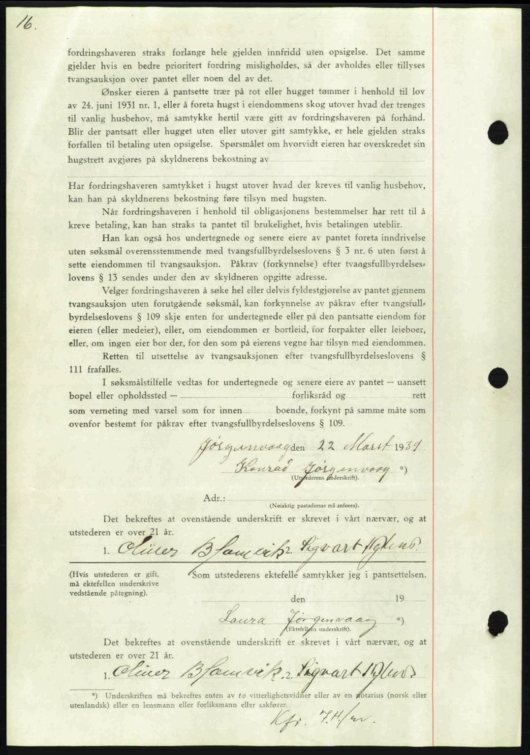 Nordmøre sorenskriveri, AV/SAT-A-4132/1/2/2Ca: Mortgage book no. B85, 1939-1939, Diary no: : 796/1939