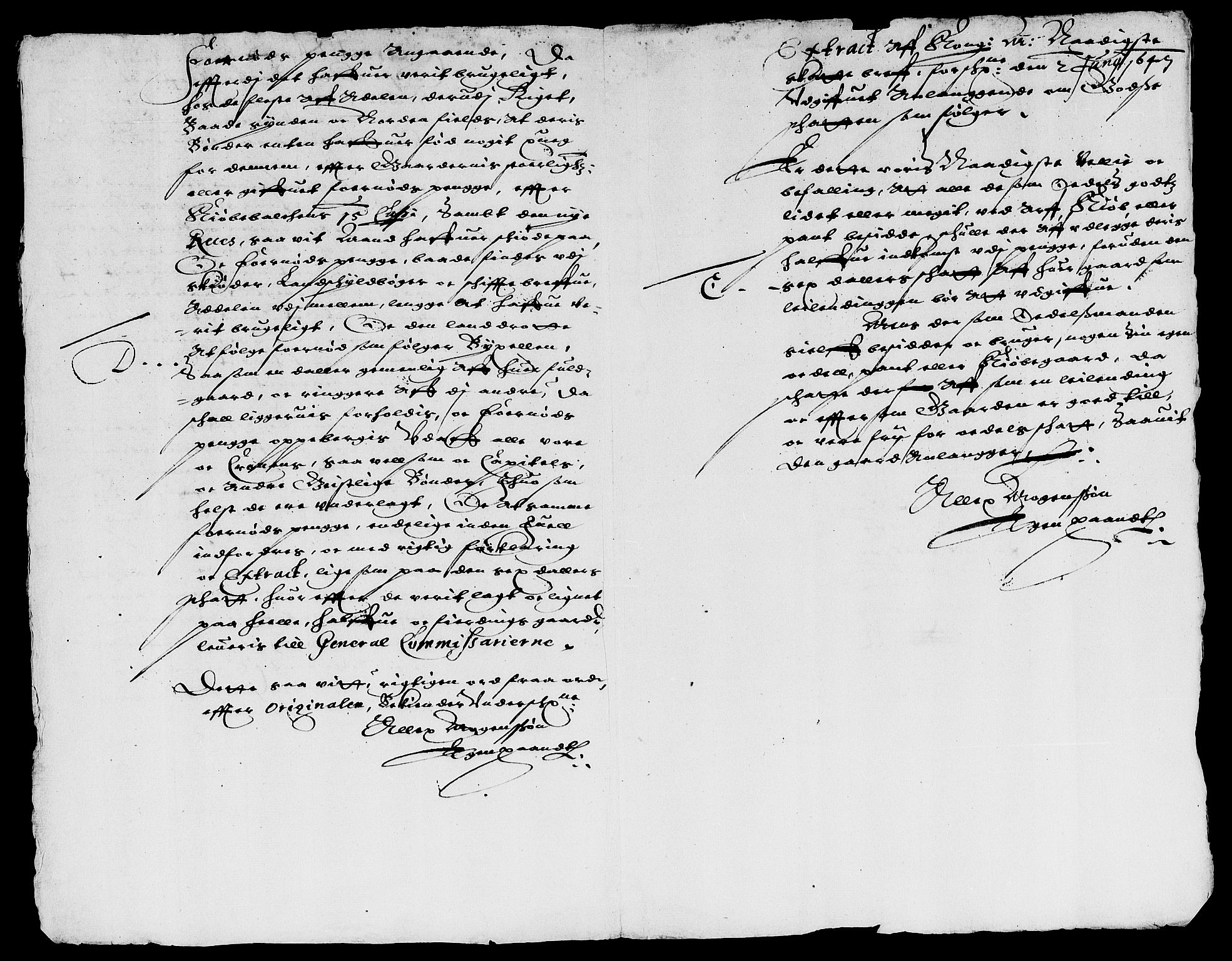 Rentekammeret inntil 1814, Reviderte regnskaper, Lensregnskaper, AV/RA-EA-5023/R/Rb/Rbl/L0010: Brunla len, 1643-1652