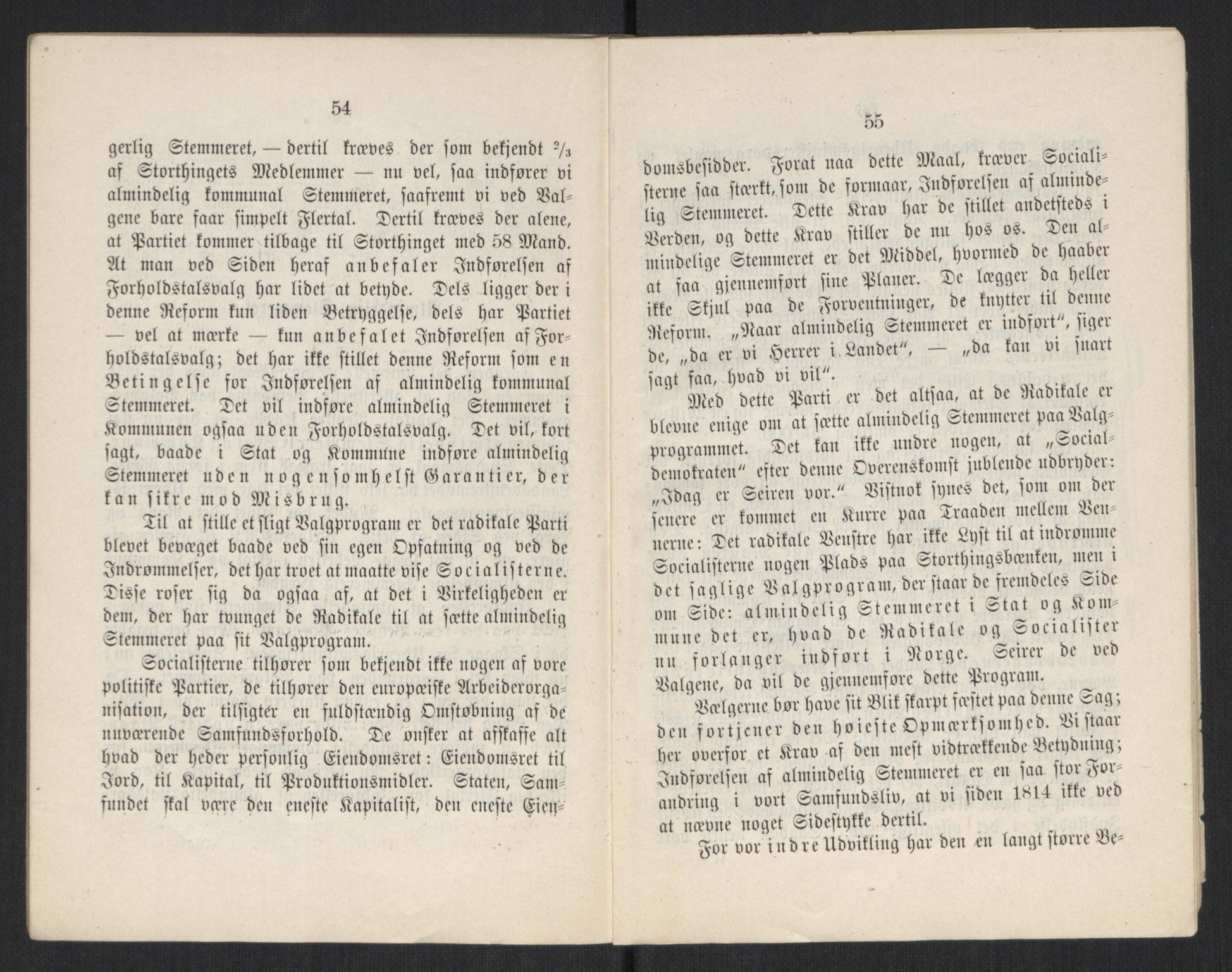 Venstres Hovedorganisasjon, AV/RA-PA-0876/X/L0001: De eldste skrifter, 1860-1936, p. 527