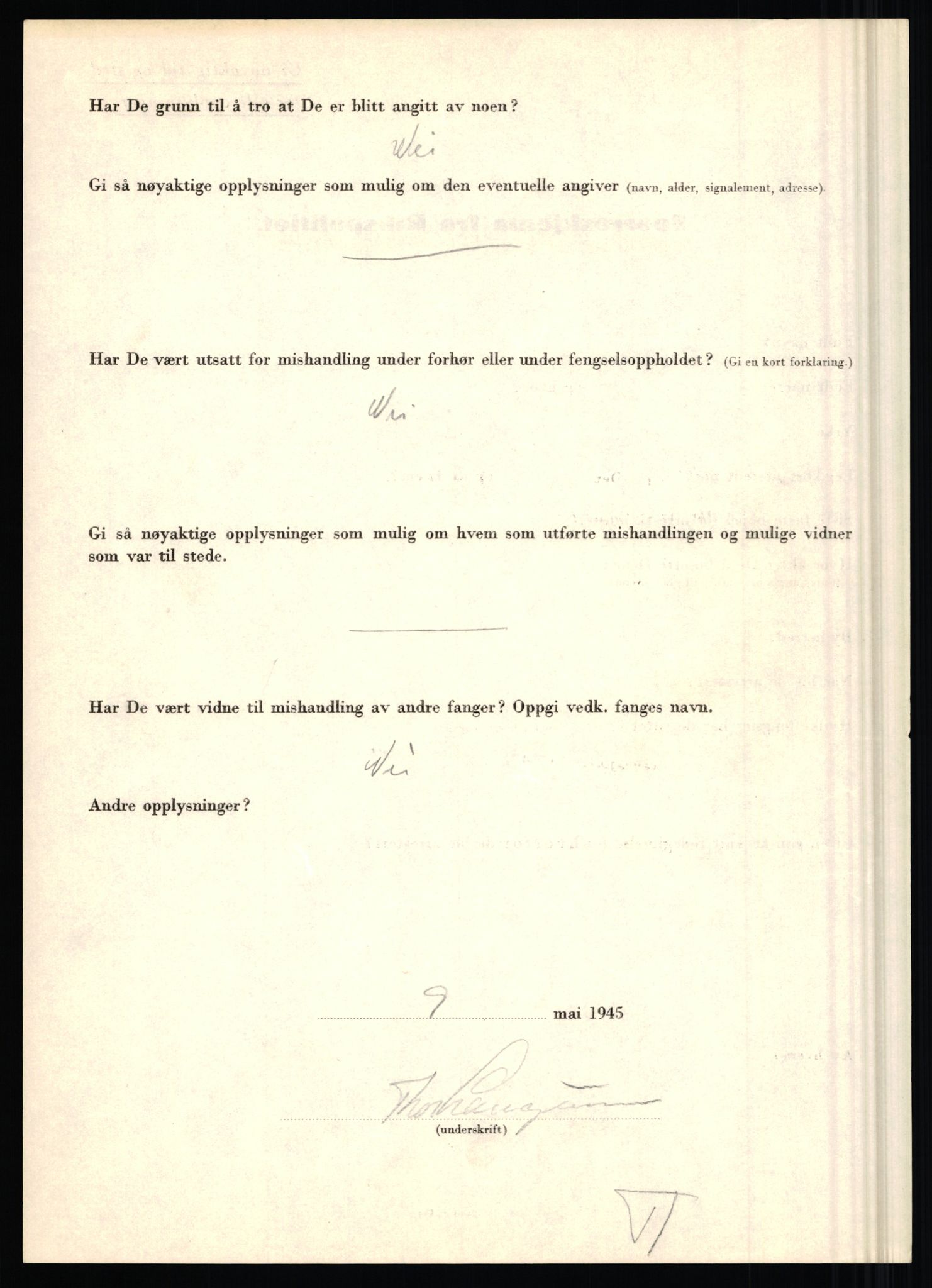 Rikspolitisjefen, AV/RA-S-1560/L/L0010: Kristianslund, Charles Ragnvald - Losvik, Einar, 1940-1945, p. 401