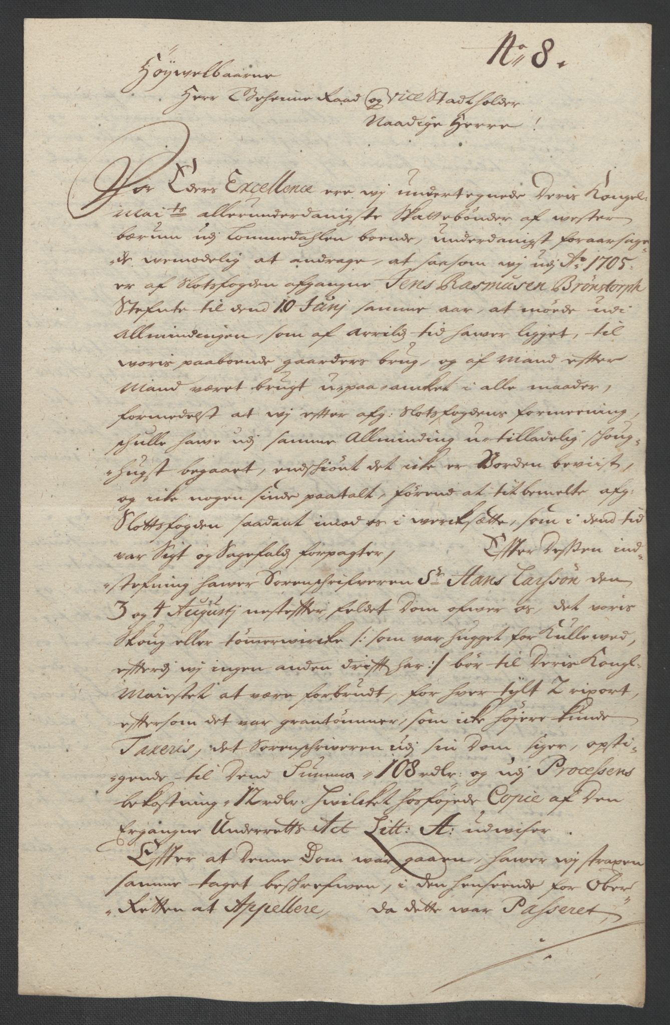 Rentekammeret inntil 1814, Reviderte regnskaper, Fogderegnskap, AV/RA-EA-4092/R10/L0447: Fogderegnskap Aker og Follo, 1707-1709, p. 404