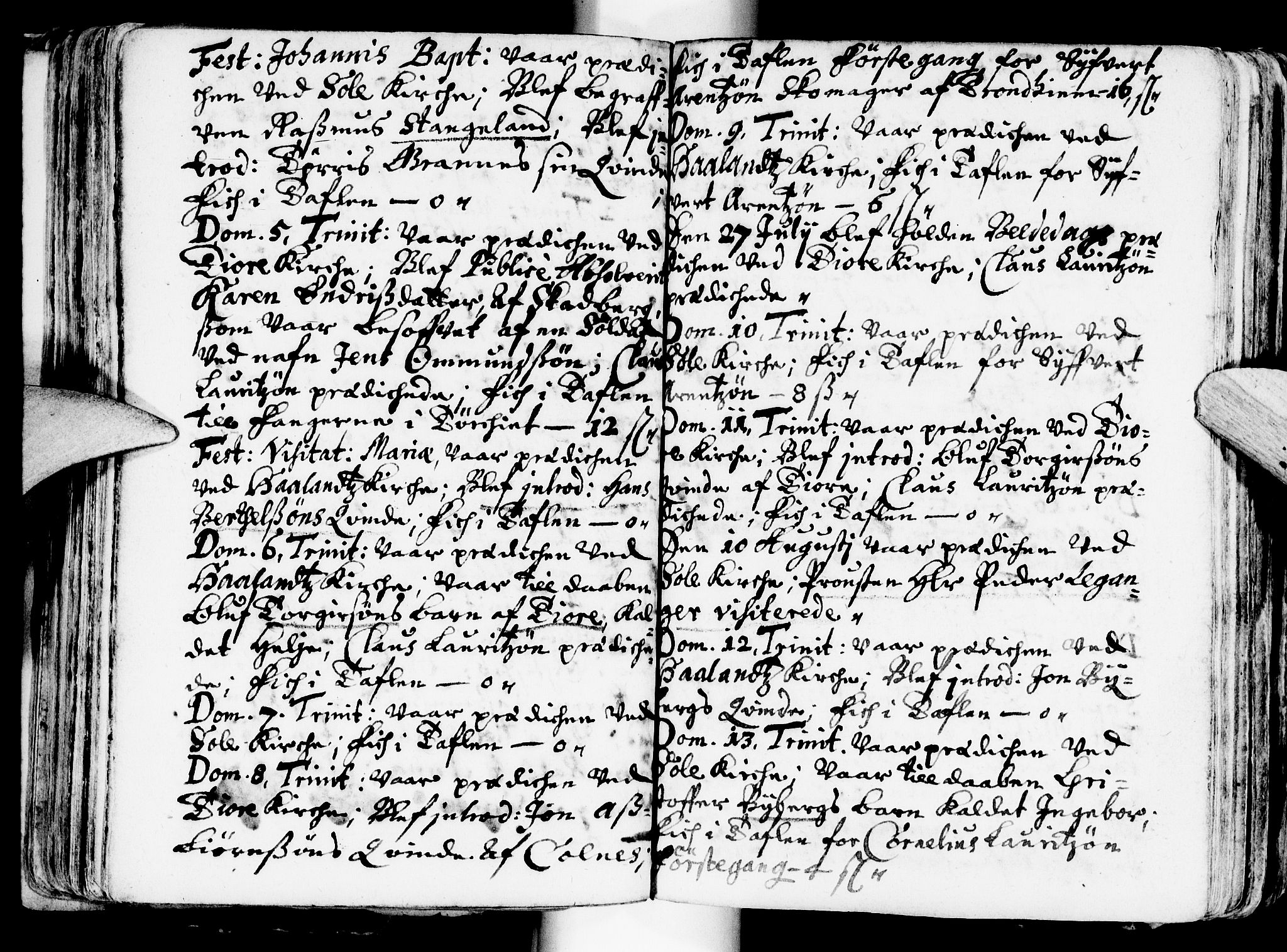 Håland sokneprestkontor, AV/SAST-A-101802/001/30BA/L0001: Parish register (official) no. A 1, 1671-1722