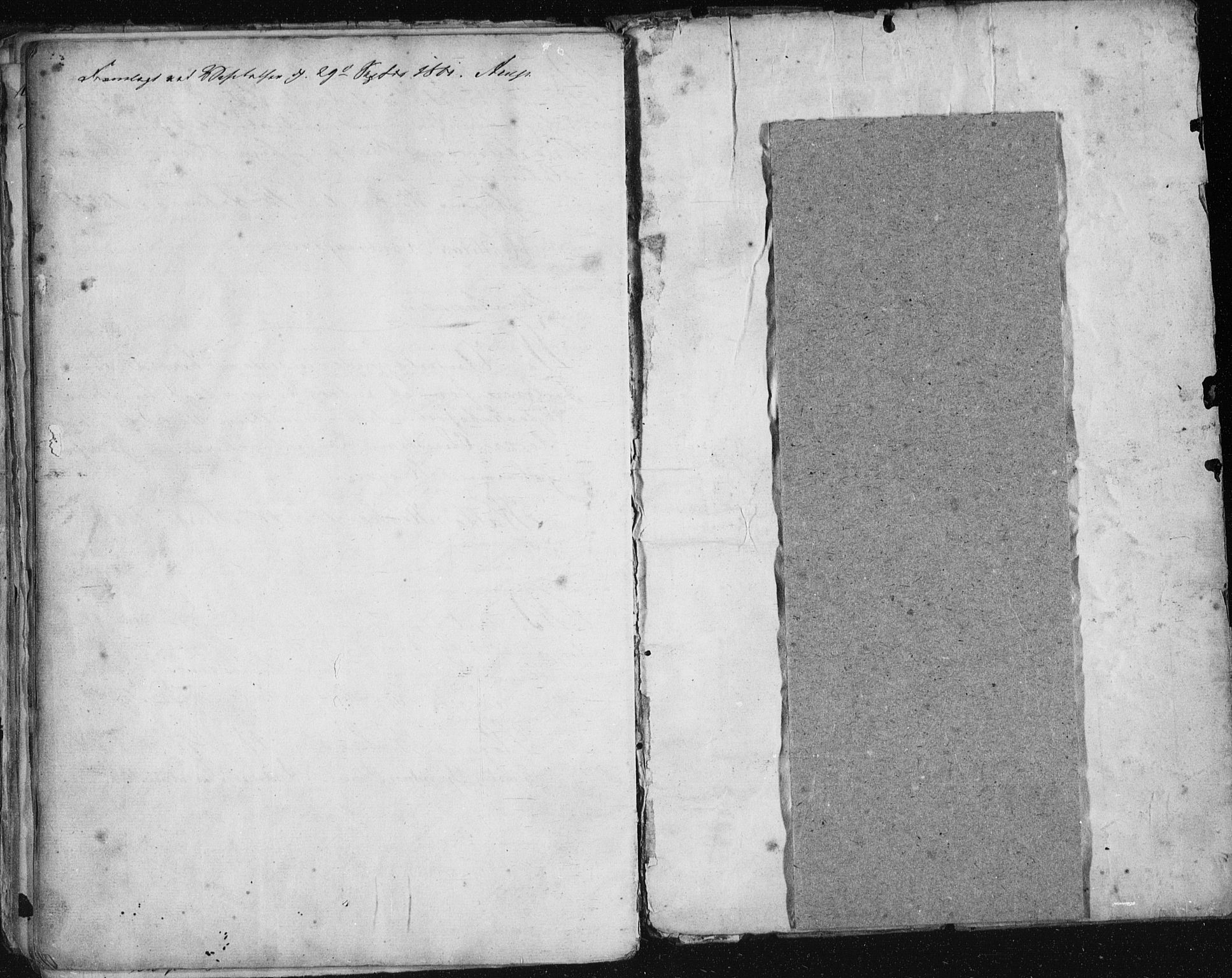 Sem kirkebøker, AV/SAKO-A-5/Y/Ya/L0001: Best man's statements no. 1, 1848-1864