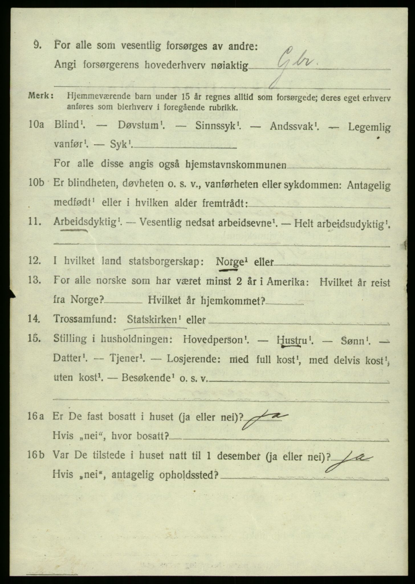 SAB, 1920 census for Askøy, 1920, p. 4503