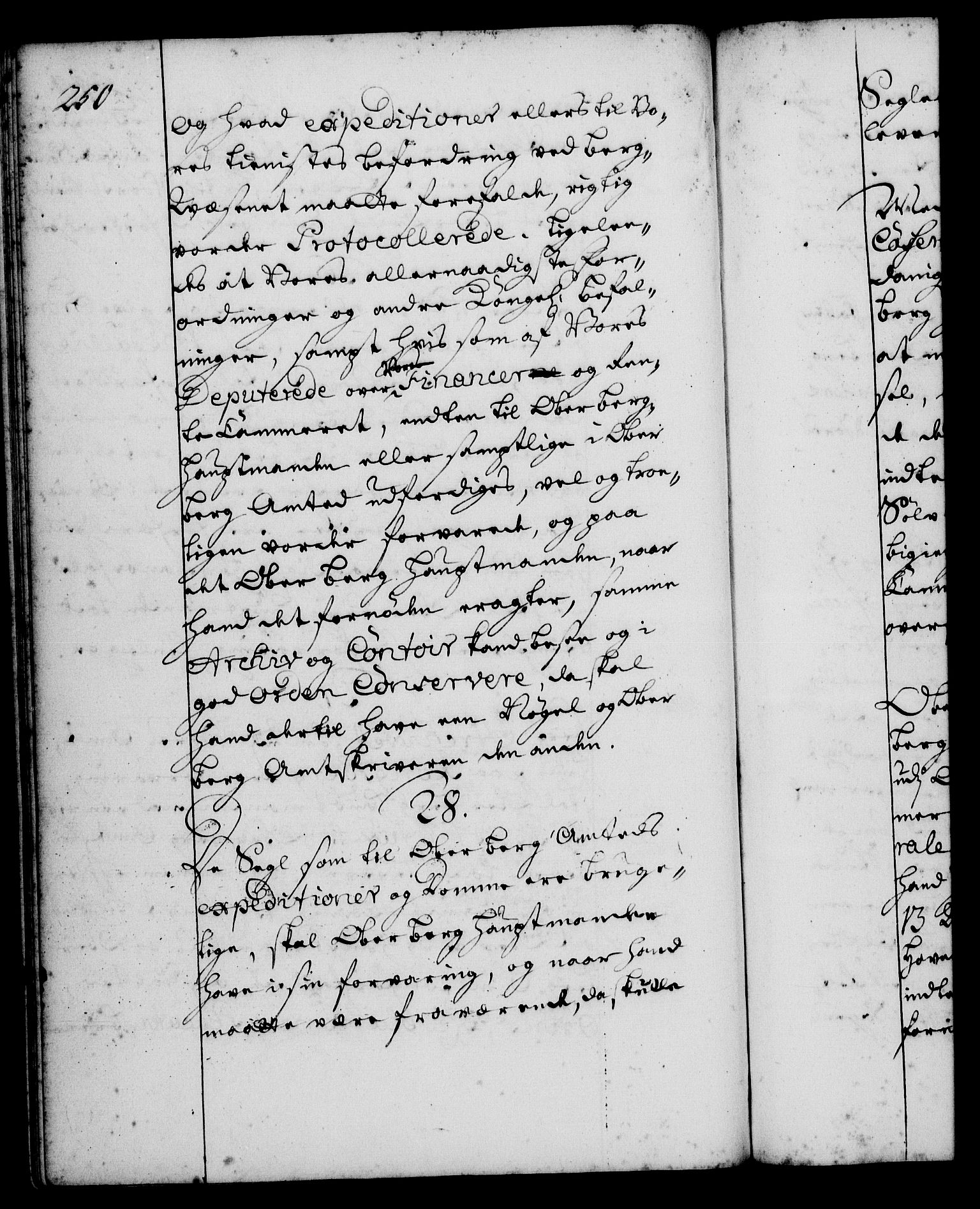 Rentekammeret, Kammerkanselliet, AV/RA-EA-3111/G/Gg/Ggi/L0001: Norsk instruksjonsprotokoll med register (merket RK 53.34), 1720-1729, p. 250
