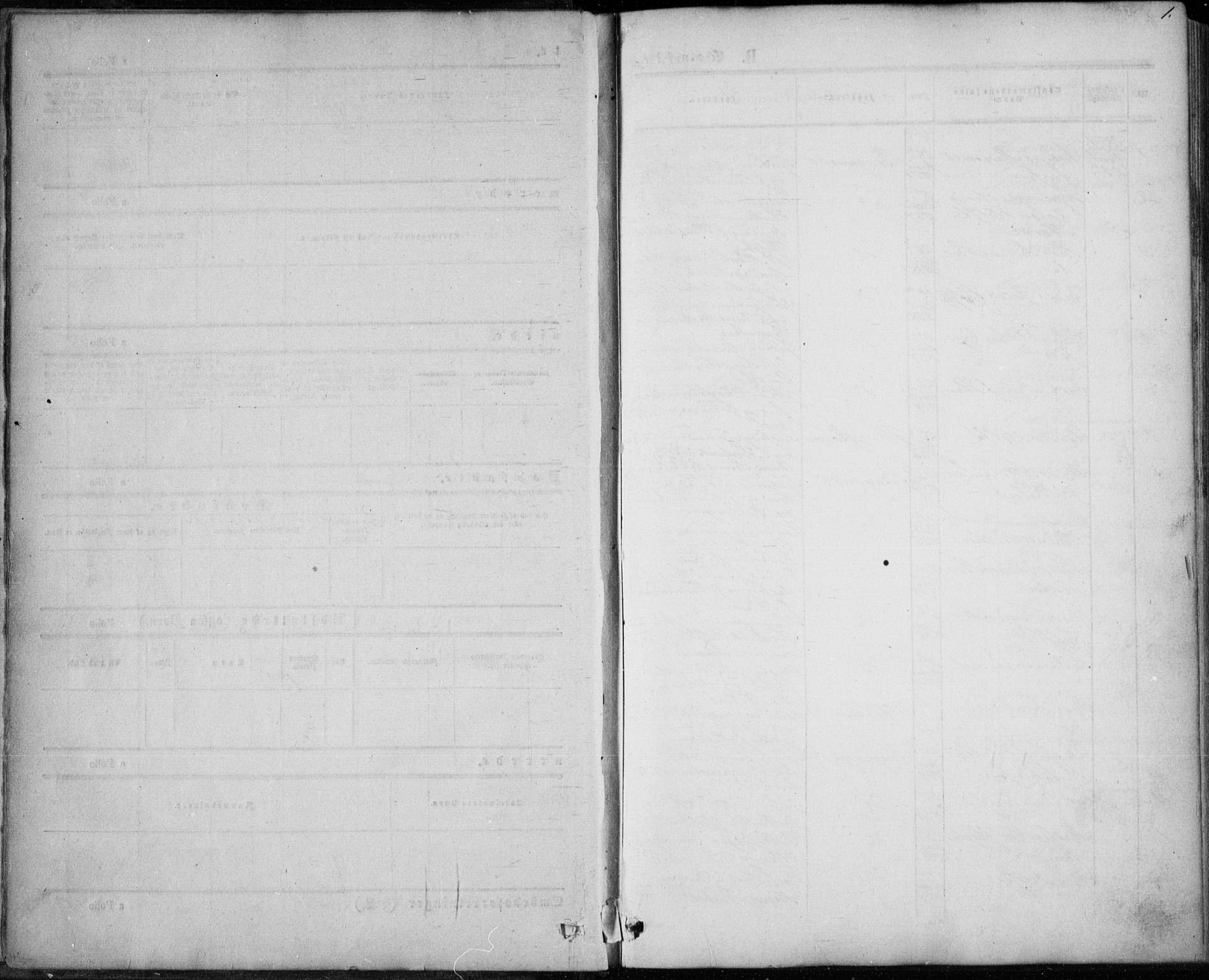 Bragernes kirkebøker, SAKO/A-6/F/Fc/L0002: Parish register (official) no. III 2, 1854-1865, p. 1