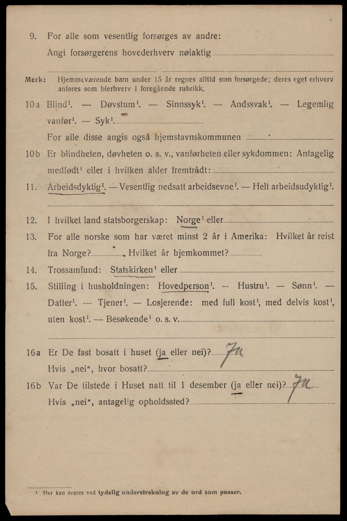 SAST, 1920 census for Egersund town, 1920, p. 3775