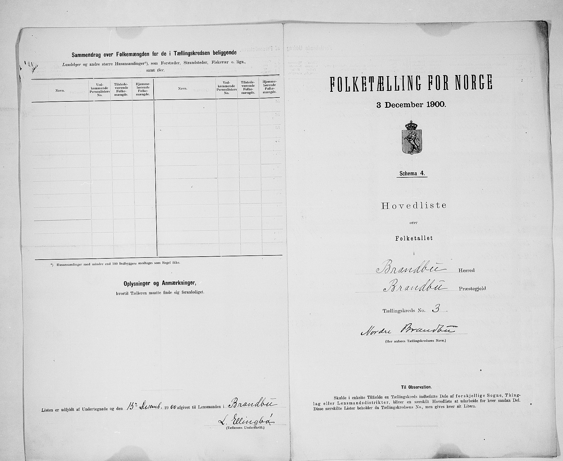 SAH, 1900 census for Brandbu, 1900, p. 22