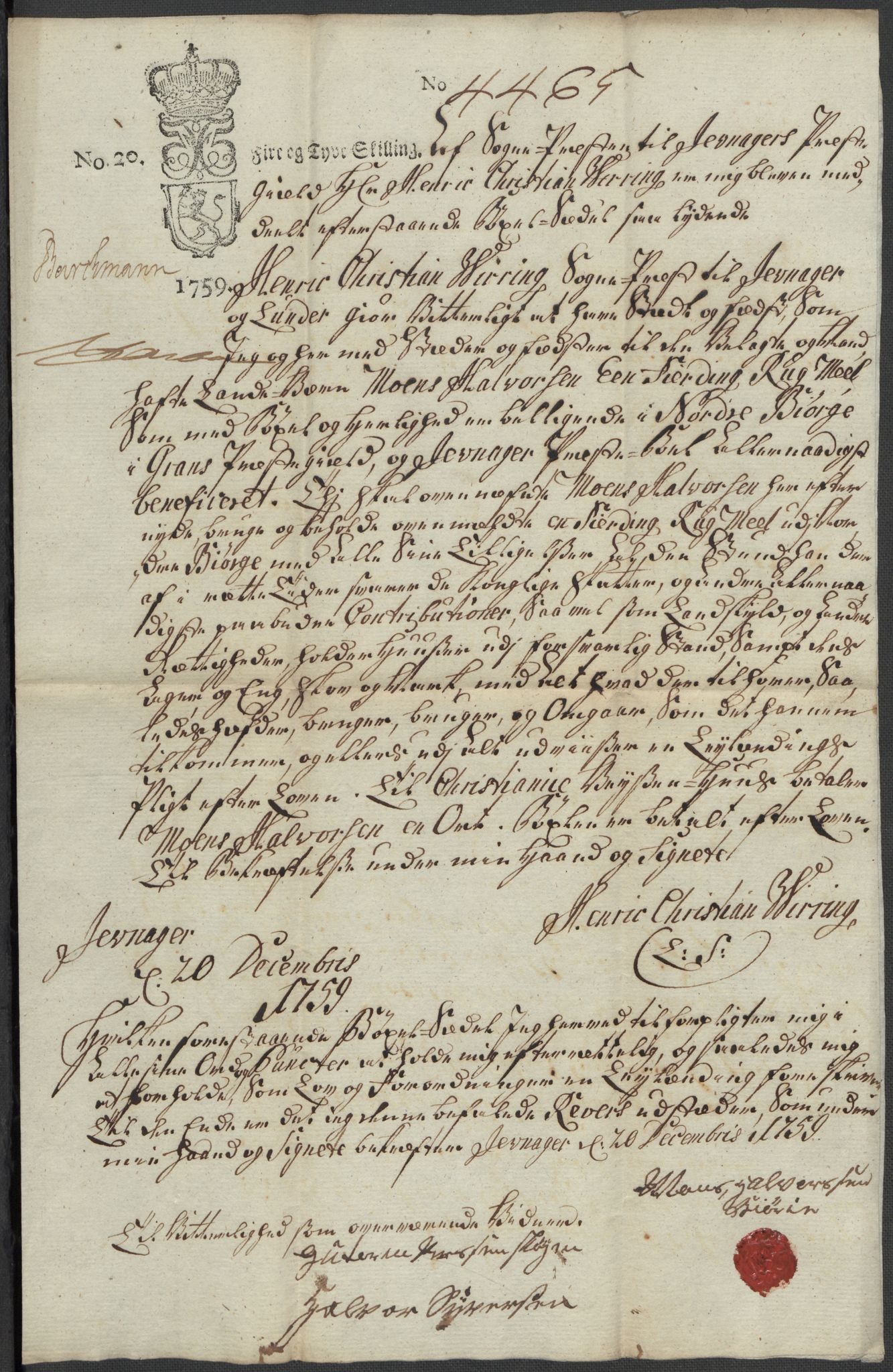 Riksarkivets diplomsamling, AV/RA-EA-5965/F15/L0014: Prestearkiv - Oppland, 1696-1879, p. 125