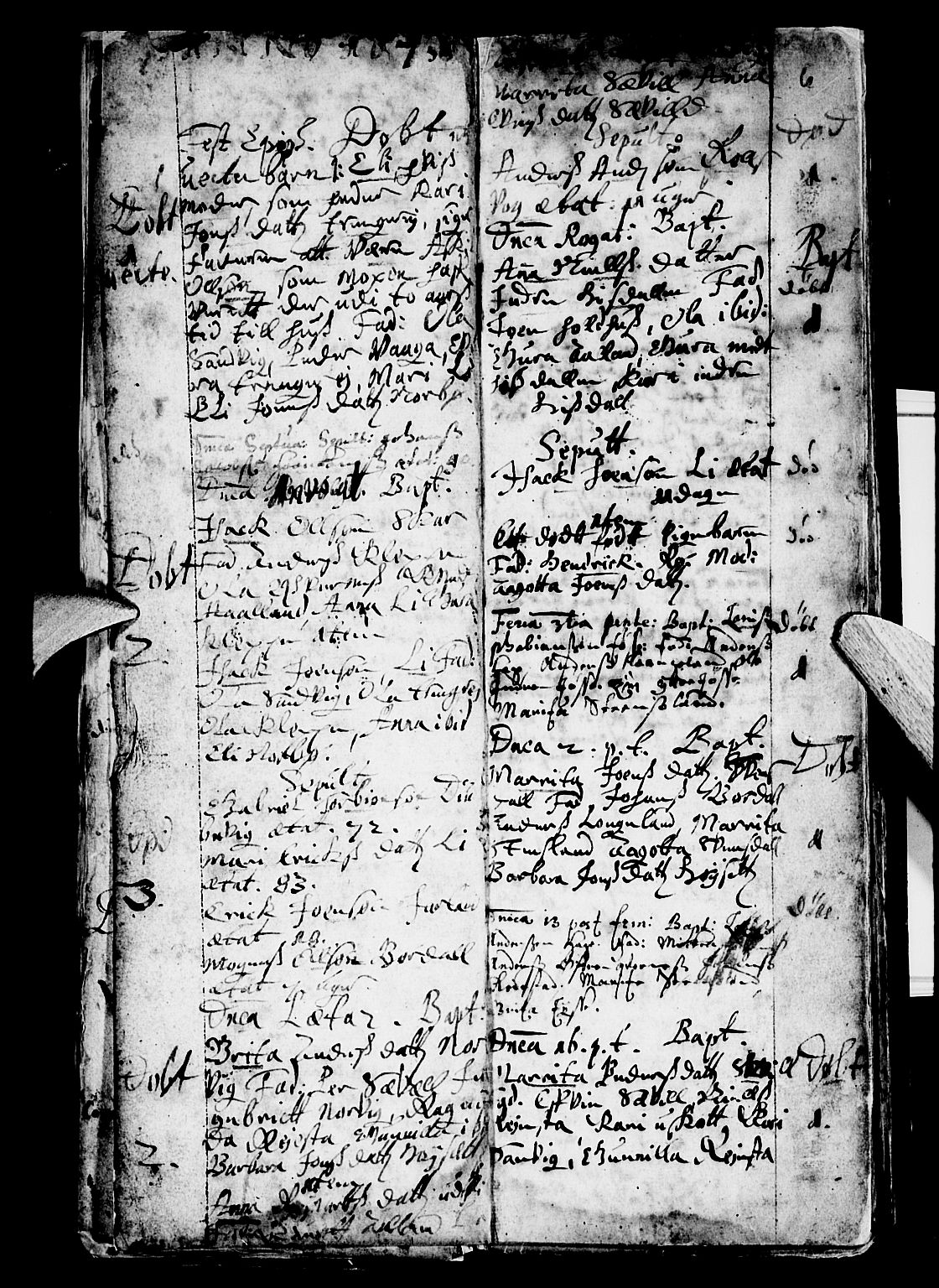 Os sokneprestembete, SAB/A-99929: Parish register (official) no. A 4, 1669-1760, p. 7