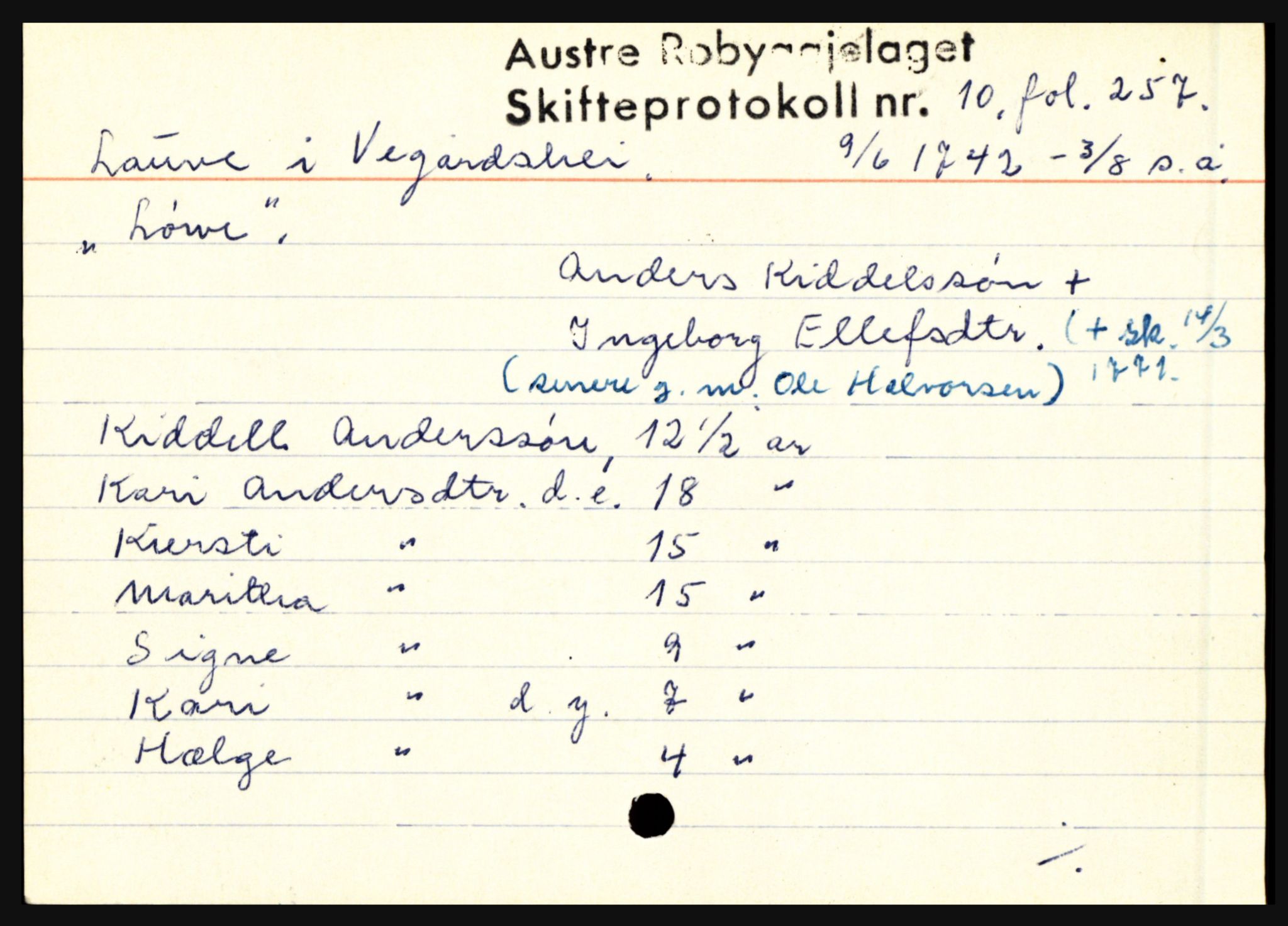 Østre Råbyggelag sorenskriveri, AV/SAK-1221-0016/H, p. 7067