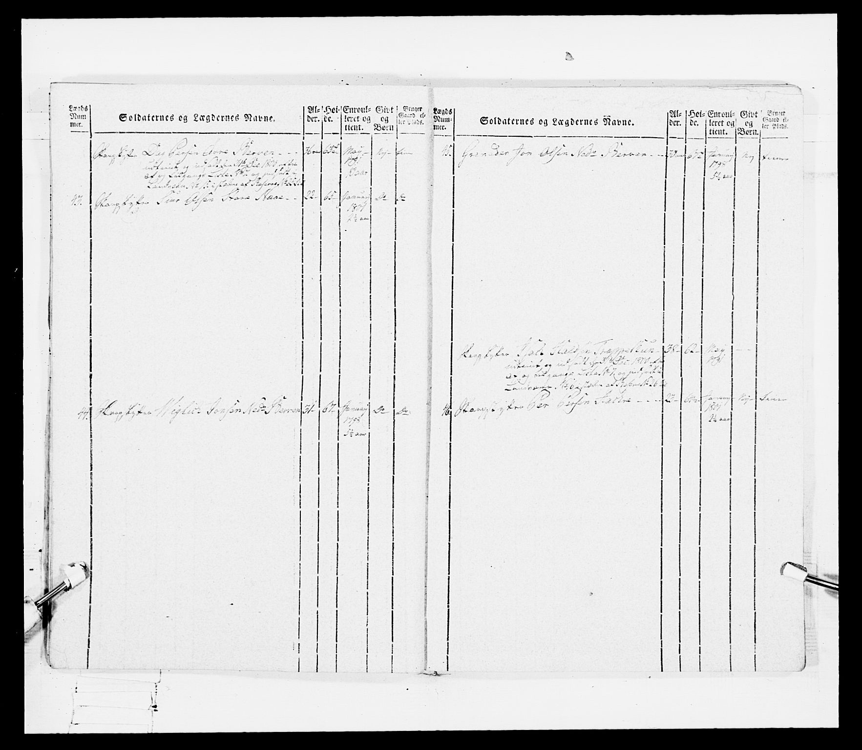 Generalitets- og kommissariatskollegiet, Det kongelige norske kommissariatskollegium, AV/RA-EA-5420/E/Eh/L0097: Bergenhusiske nasjonale infanteriregiment, 1803-1807, p. 153