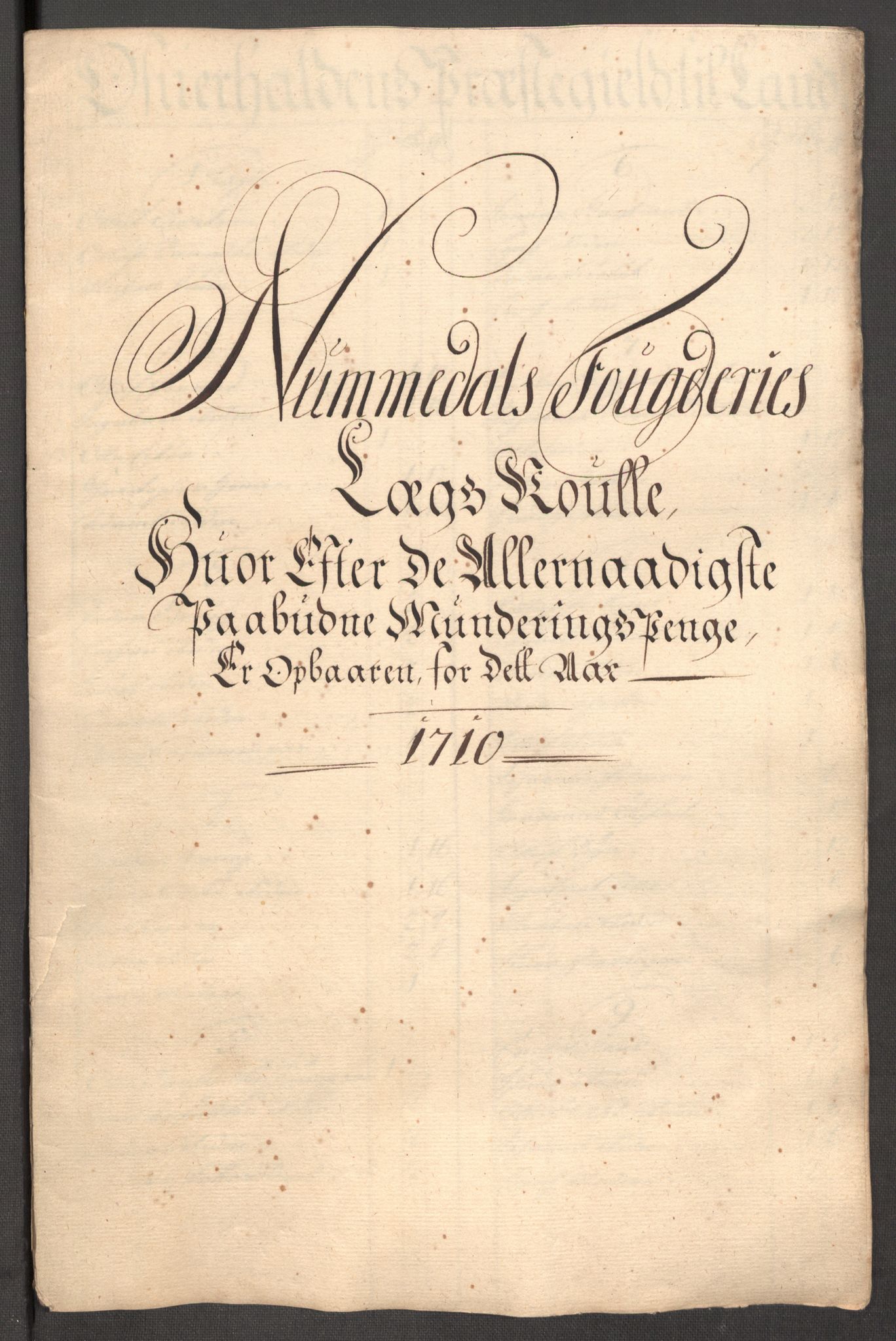 Rentekammeret inntil 1814, Reviderte regnskaper, Fogderegnskap, AV/RA-EA-4092/R64/L4431: Fogderegnskap Namdal, 1709-1710, p. 358