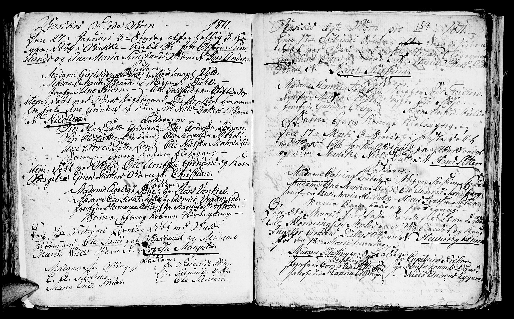 Ministerialprotokoller, klokkerbøker og fødselsregistre - Sør-Trøndelag, SAT/A-1456/604/L0218: Parish register (copy) no. 604C01, 1754-1819, p. 159