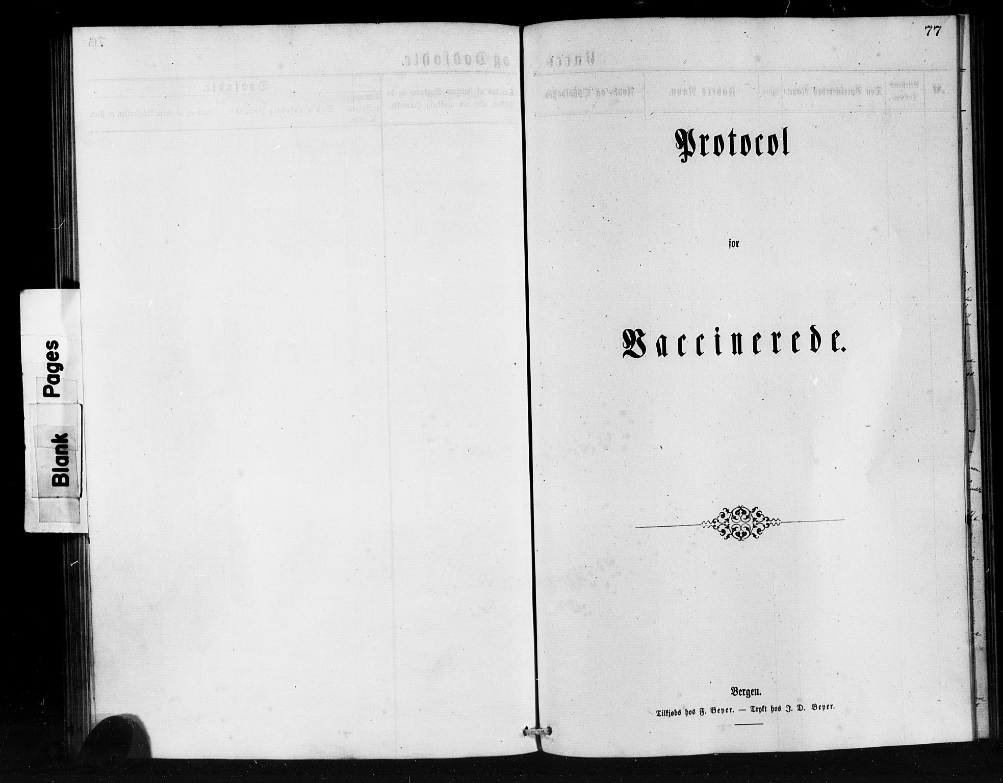 Den norske sjømannsmisjon i utlandet/Skotske havner (Leith, Glasgow), SAB/SAB/PA-0100/H/Ha/Haa/L0001: Parish register (official) no. A 1, 1865-1880, p. 77