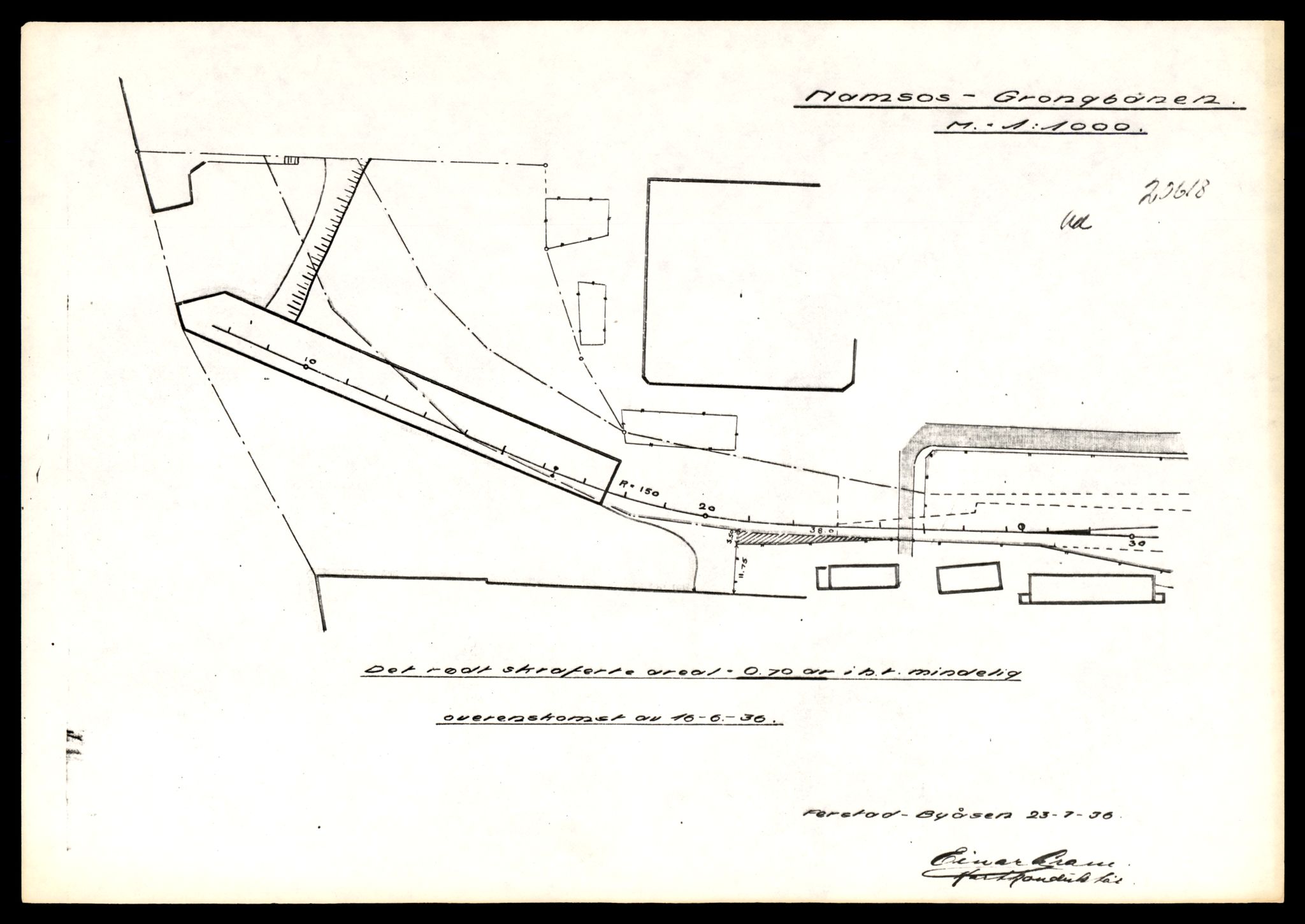 Norges statsbaner (NSB) - Trondheim distrikt, AV/SAT-A-6436/0002/Dd/L0819: --, 1936-1990, p. 1135