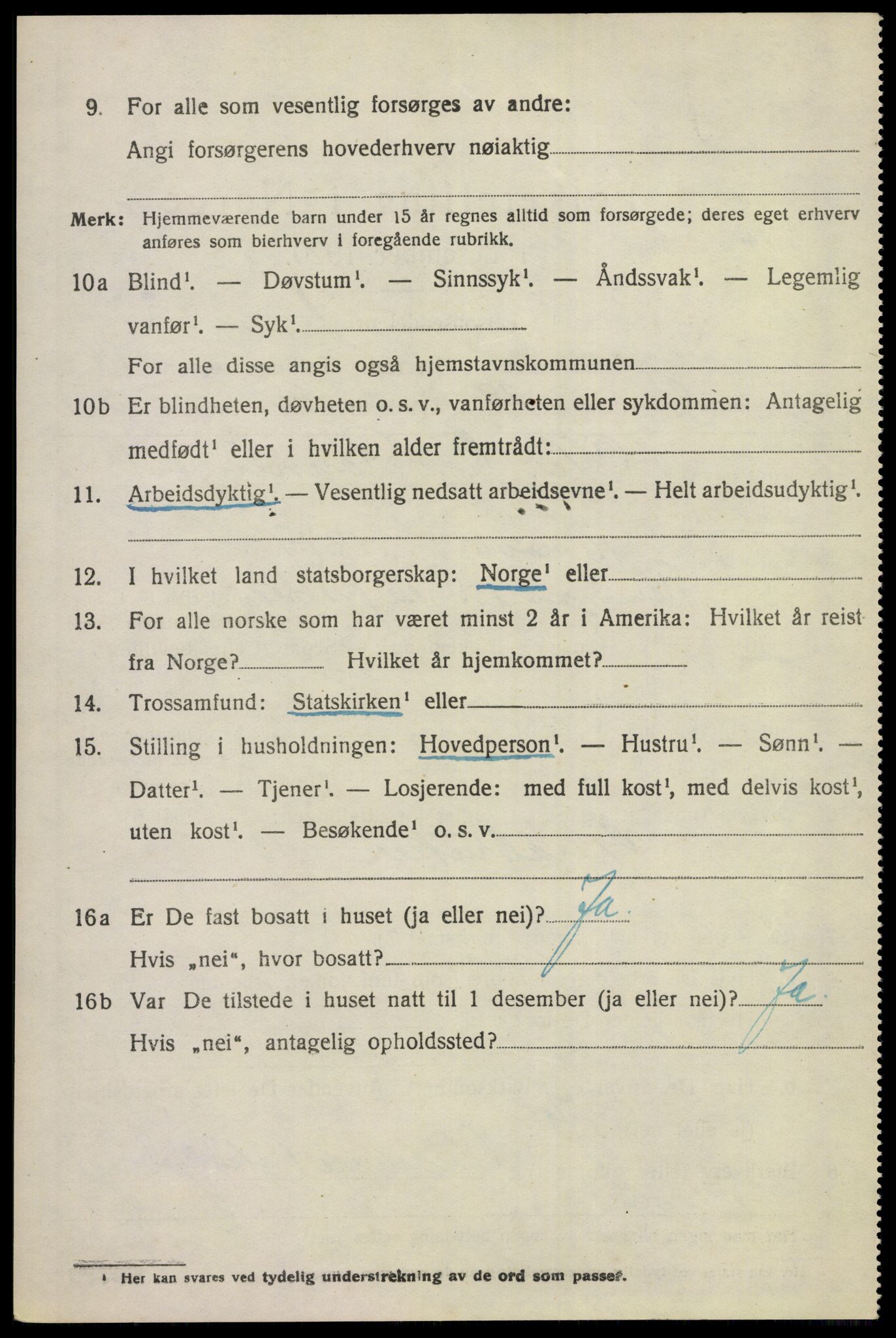 SAKO, 1920 census for Sigdal, 1920, p. 8915