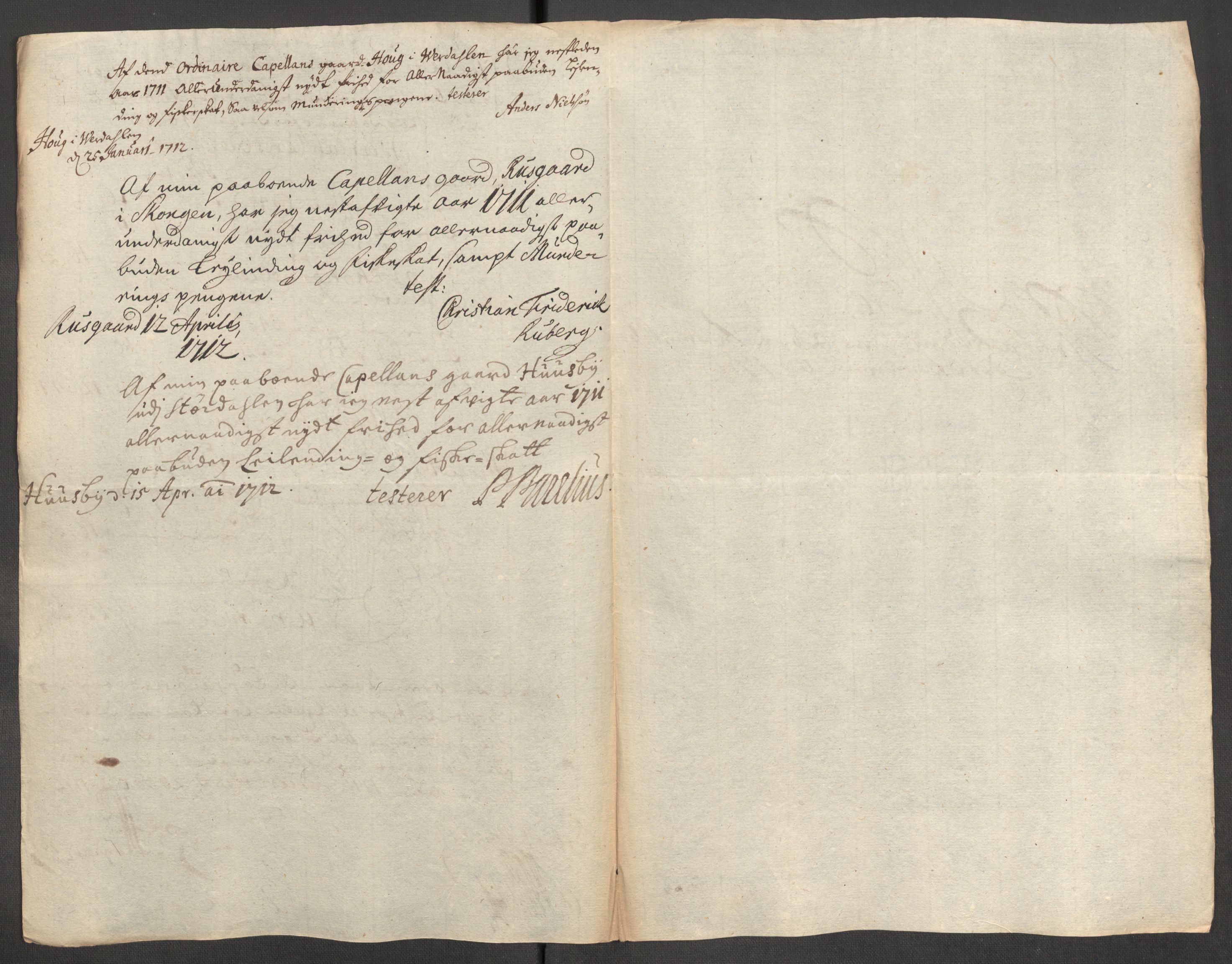 Rentekammeret inntil 1814, Reviderte regnskaper, Fogderegnskap, AV/RA-EA-4092/R62/L4201: Fogderegnskap Stjørdal og Verdal, 1711, p. 213