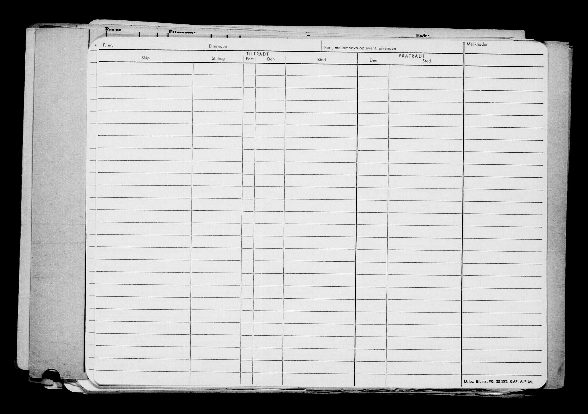 Direktoratet for sjømenn, AV/RA-S-3545/G/Gb/L0221: Hovedkort, 1923, p. 755