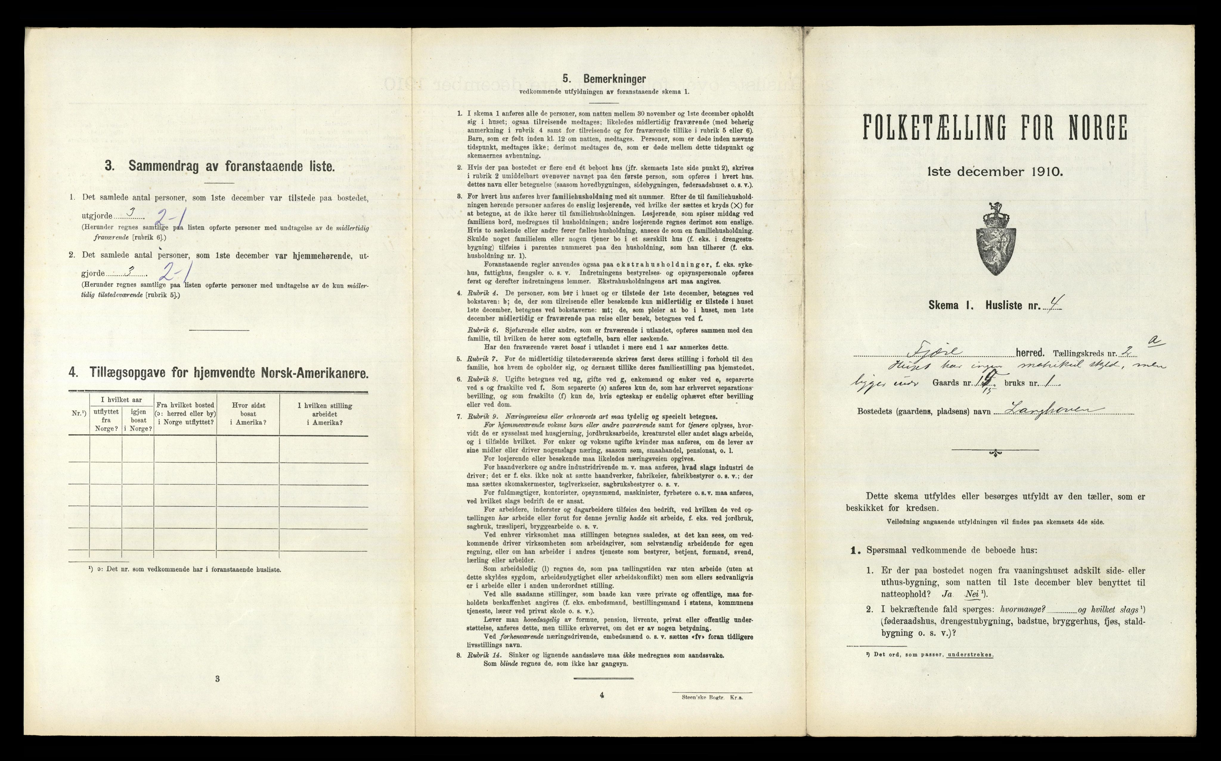 RA, 1910 census for Fjære, 1910, p. 499