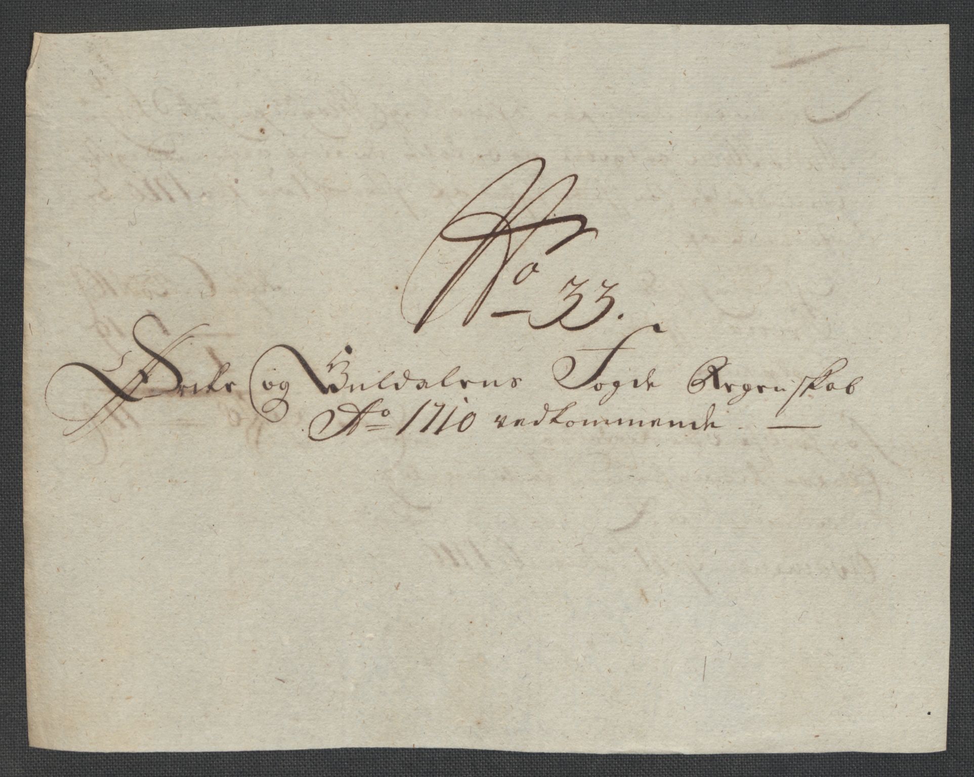 Rentekammeret inntil 1814, Reviderte regnskaper, Fogderegnskap, AV/RA-EA-4092/R60/L3960: Fogderegnskap Orkdal og Gauldal, 1710, p. 337