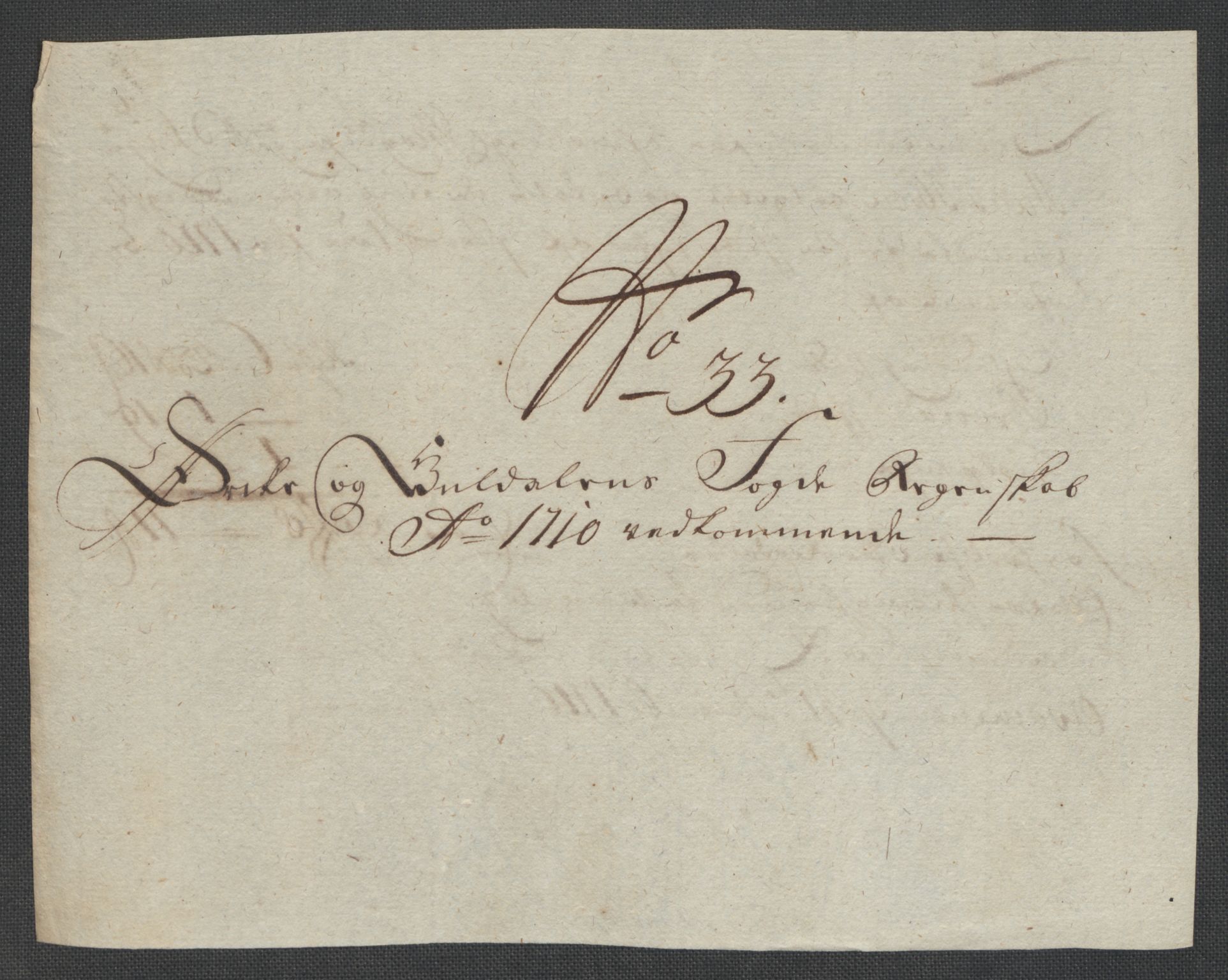 Rentekammeret inntil 1814, Reviderte regnskaper, Fogderegnskap, RA/EA-4092/R60/L3960: Fogderegnskap Orkdal og Gauldal, 1710, p. 337